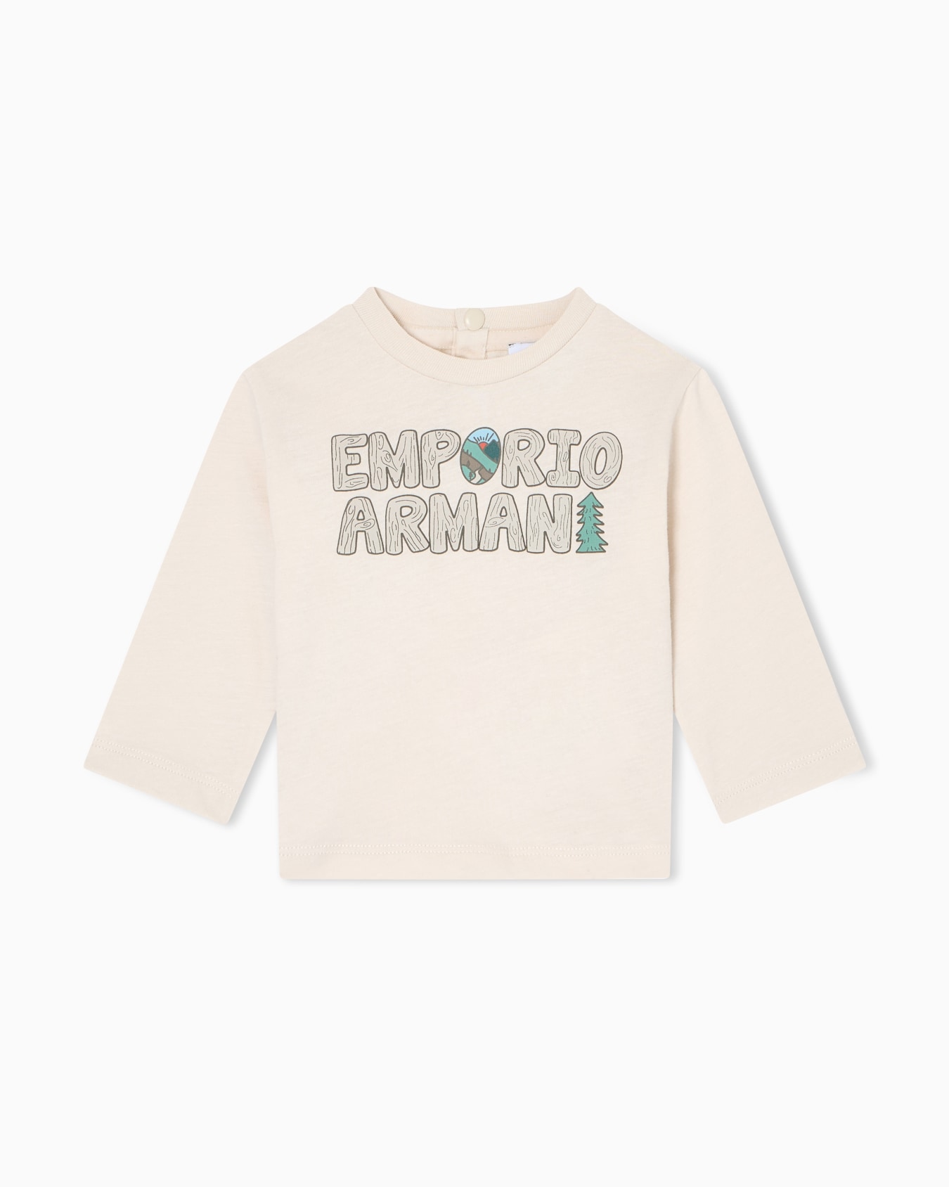 ASV long-sleeved jersey T-shirt with logo print Slide 0