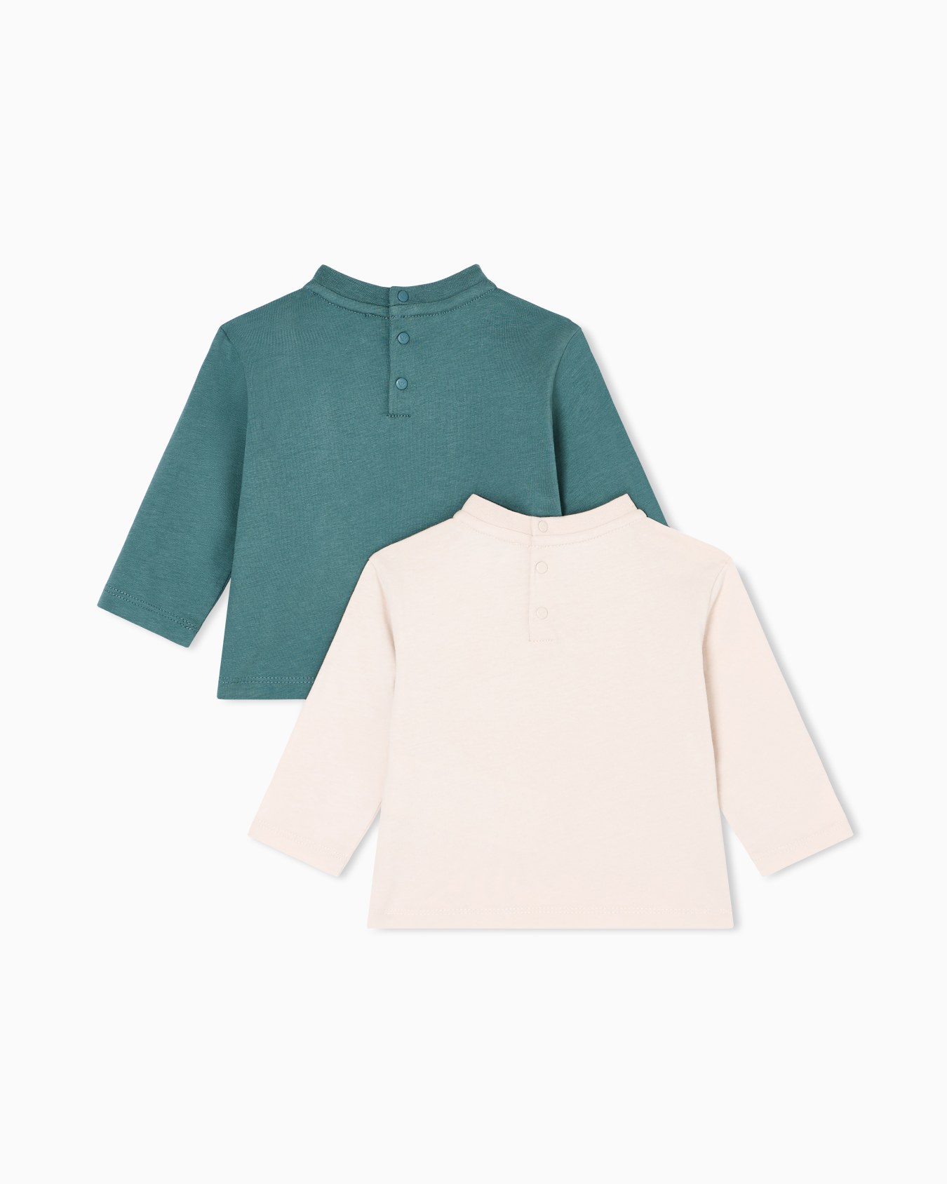 2er-Pack ASV Langarm-T-Shirts aus Jersey Folie 2