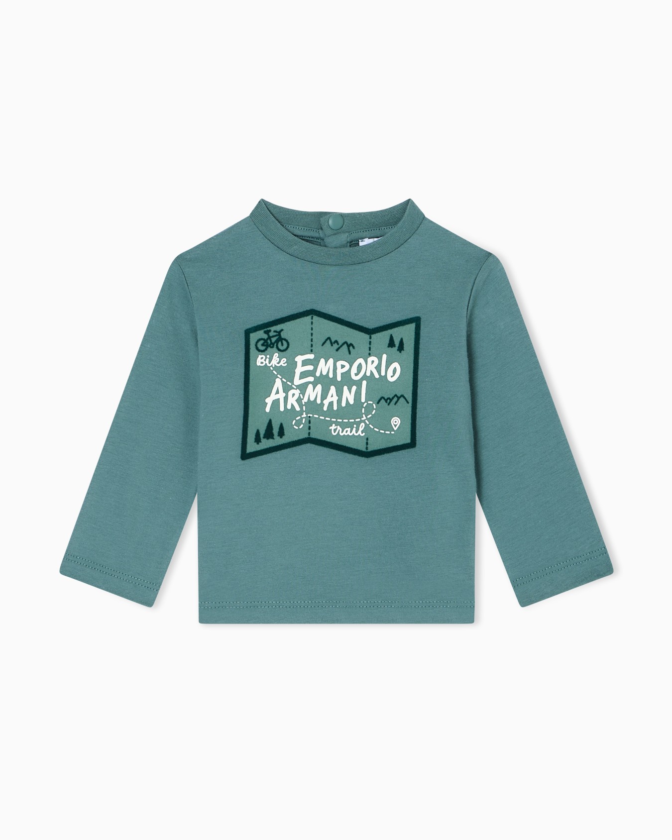T-shirt maniche lunghe in jersey con stampa ASV Slide 0
