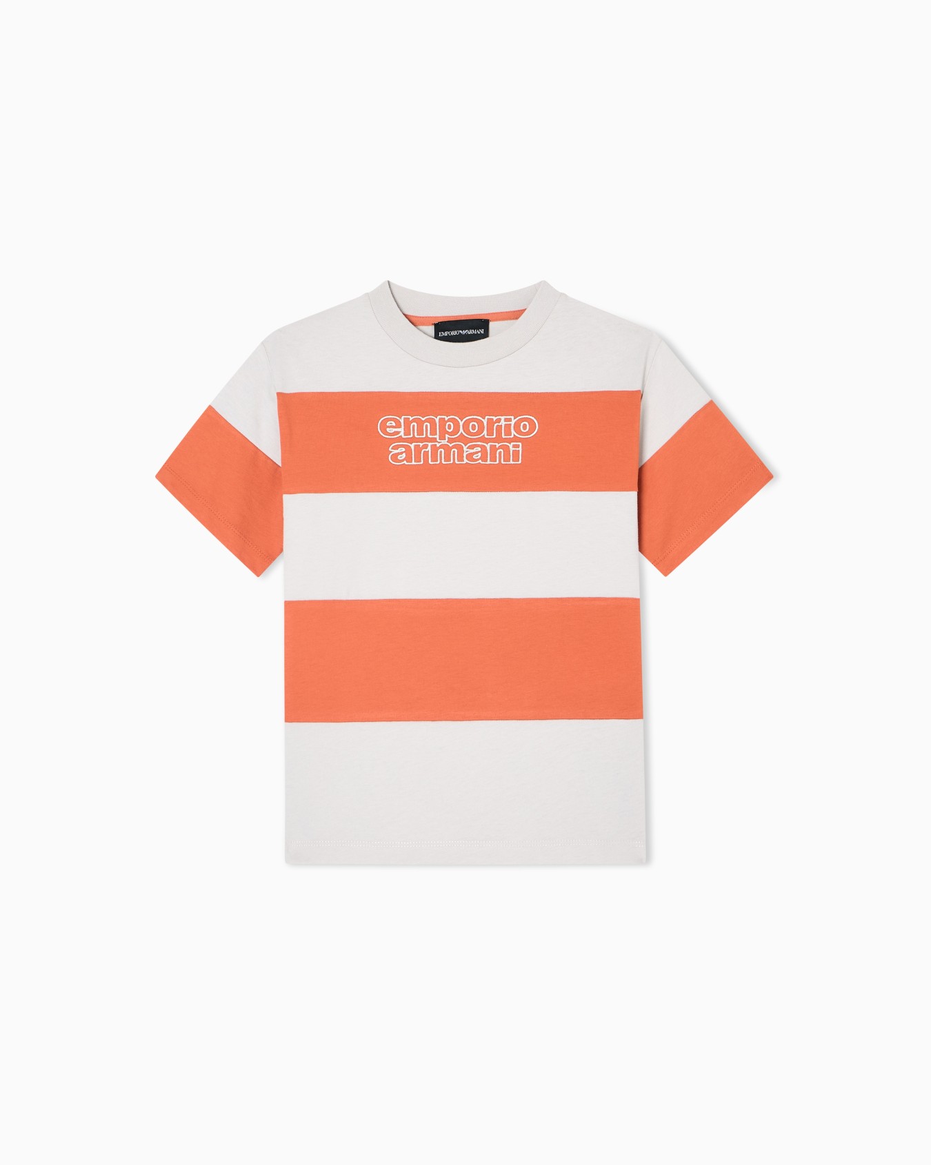 T-shirt over fit in jersey heavy con motivo a righe ASV Slide 0