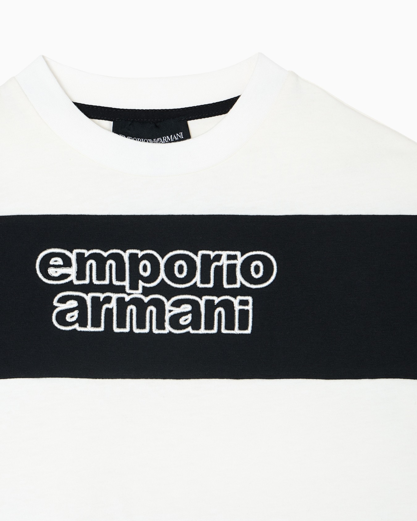 T-shirt over fit in jersey heavy con motivo a righe ASV Slide 1