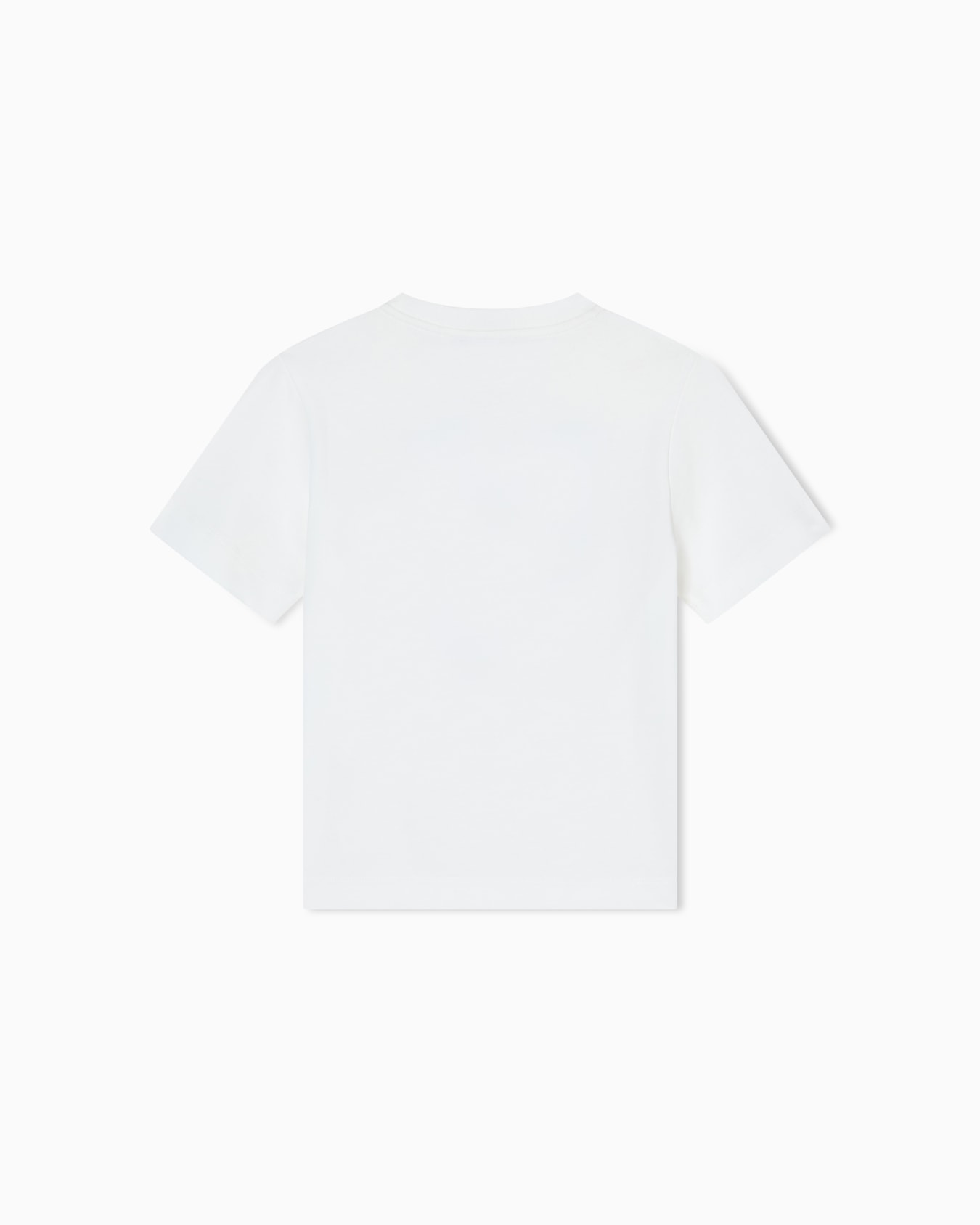 Comfort-fit jersey T-shirt with winter clouds print Slide 2
