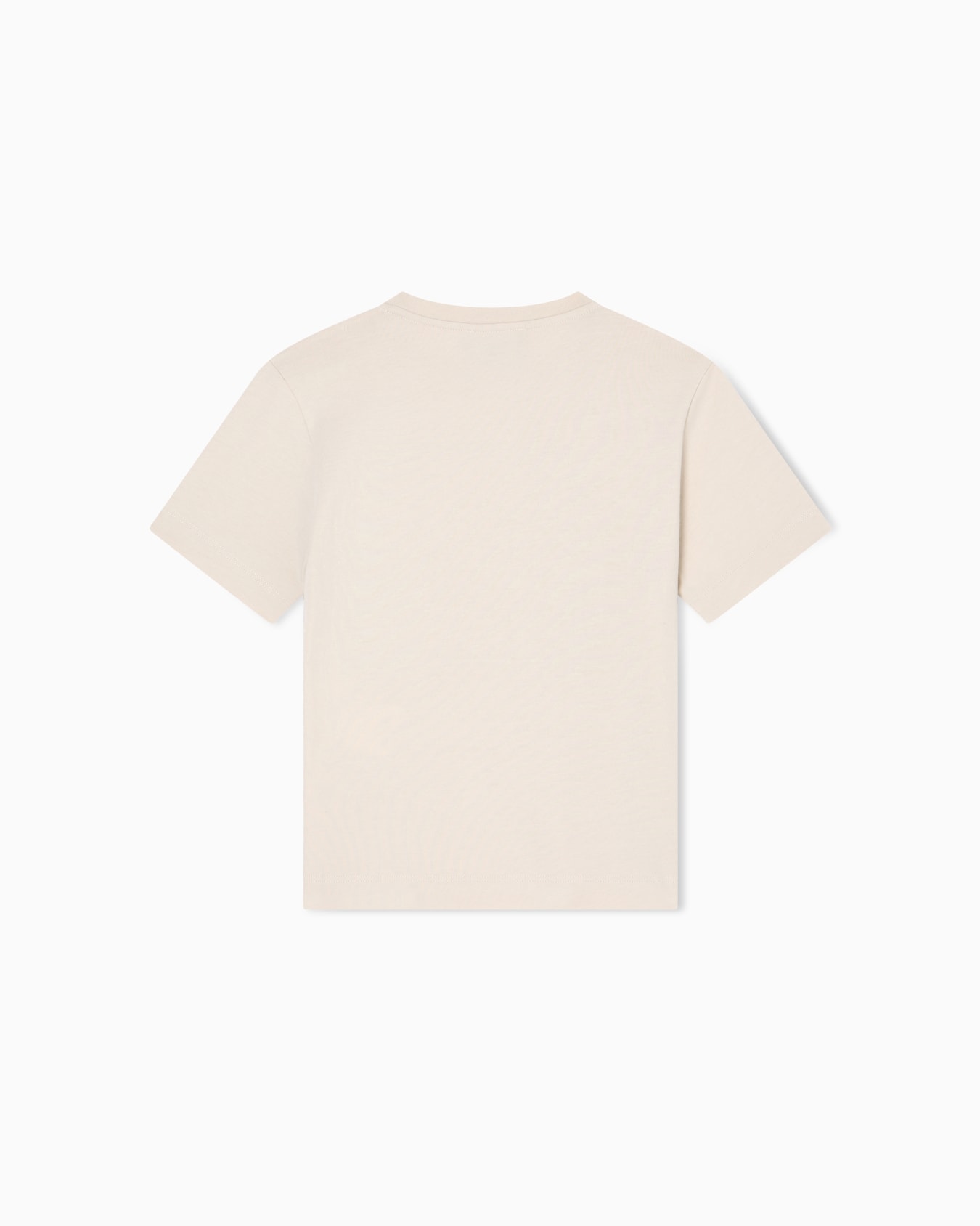 Comfort-fit jersey T-shirt with winter clouds print Slide 2