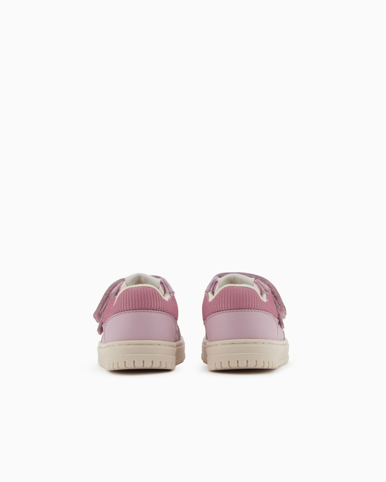 Leather sneakers with mesh details Slide 3