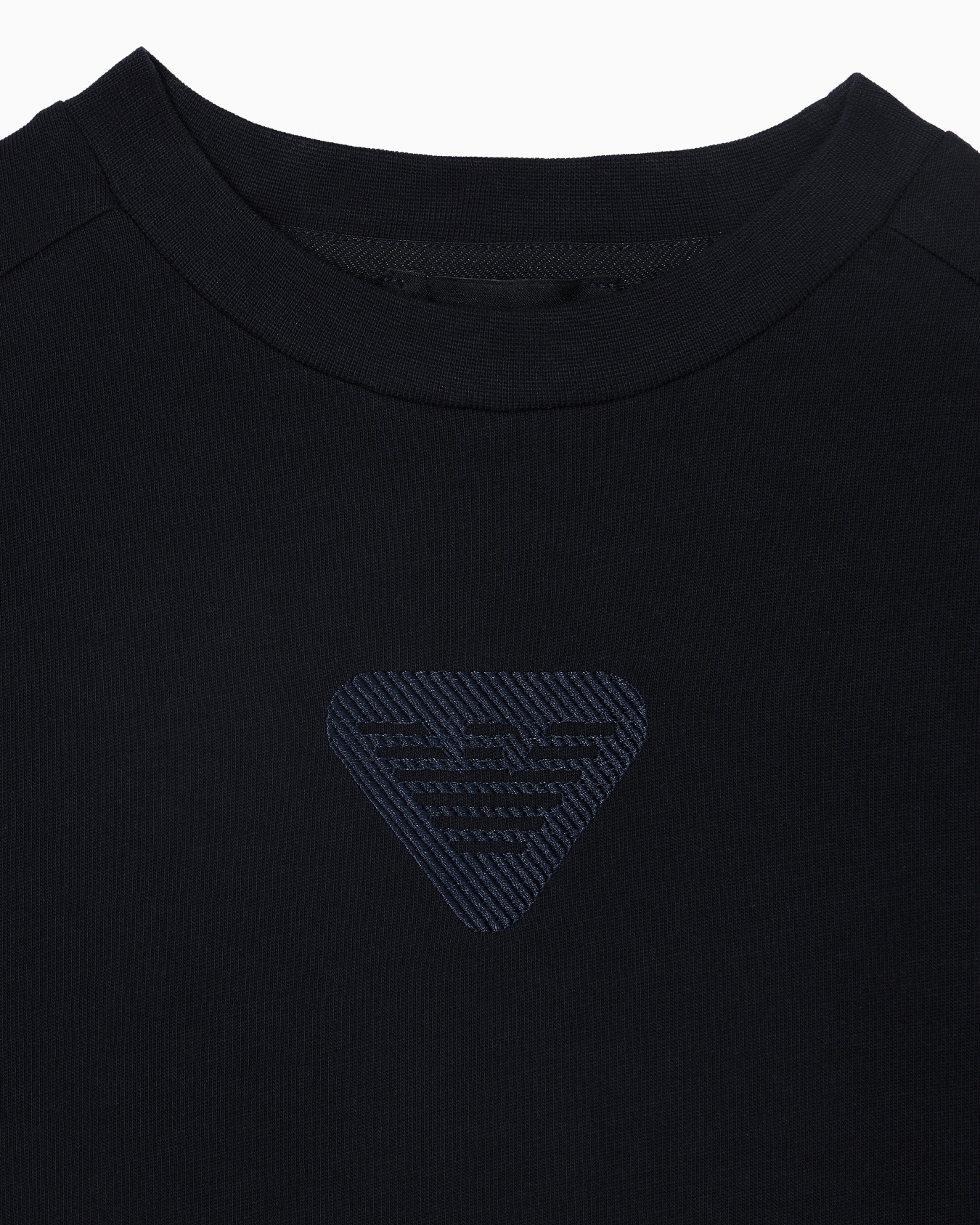 T-shirt comfort fit in jersey con logo eagle ASV Slide 1