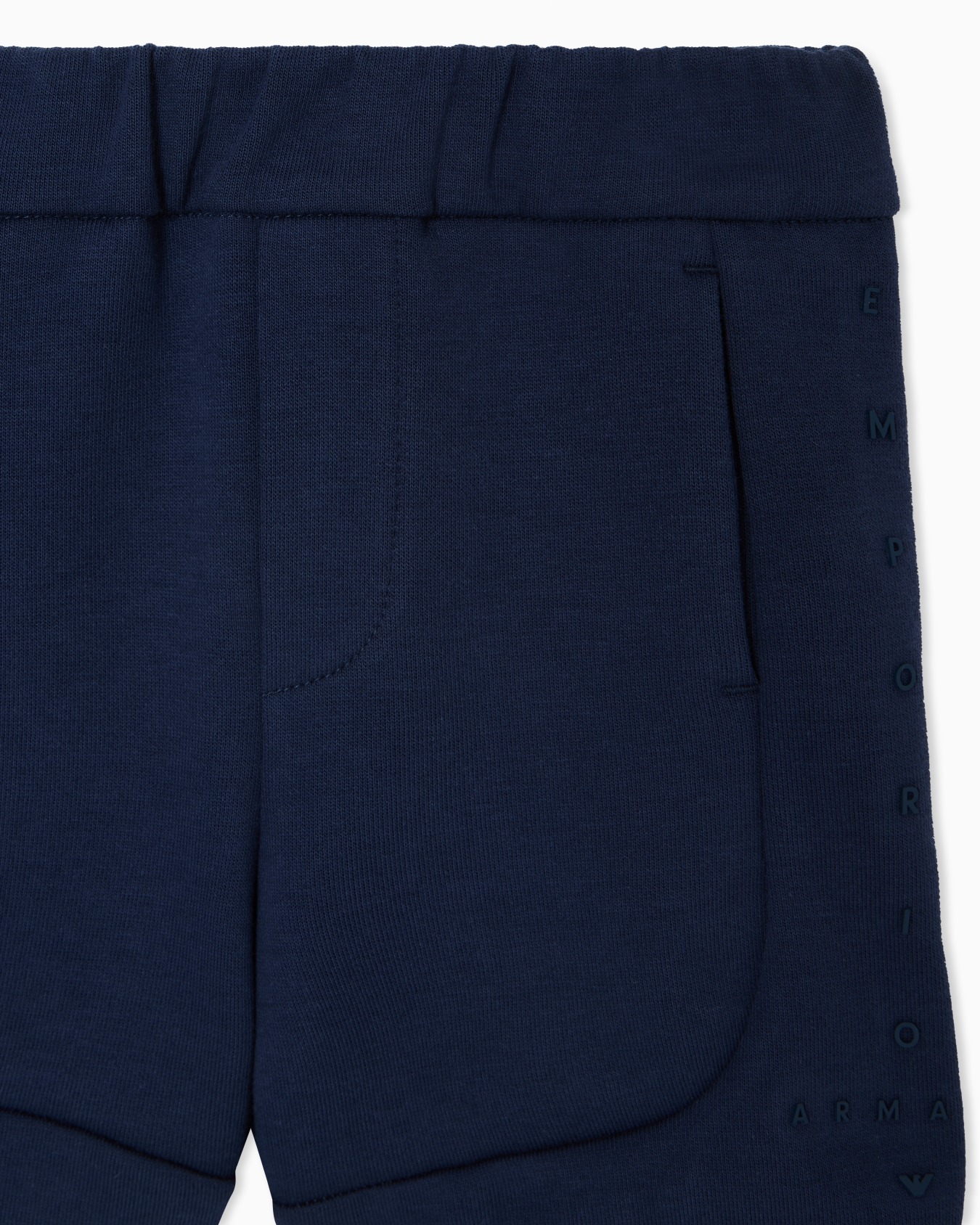 Completo T-shirt e bermuda in jersey interlock Slide 3