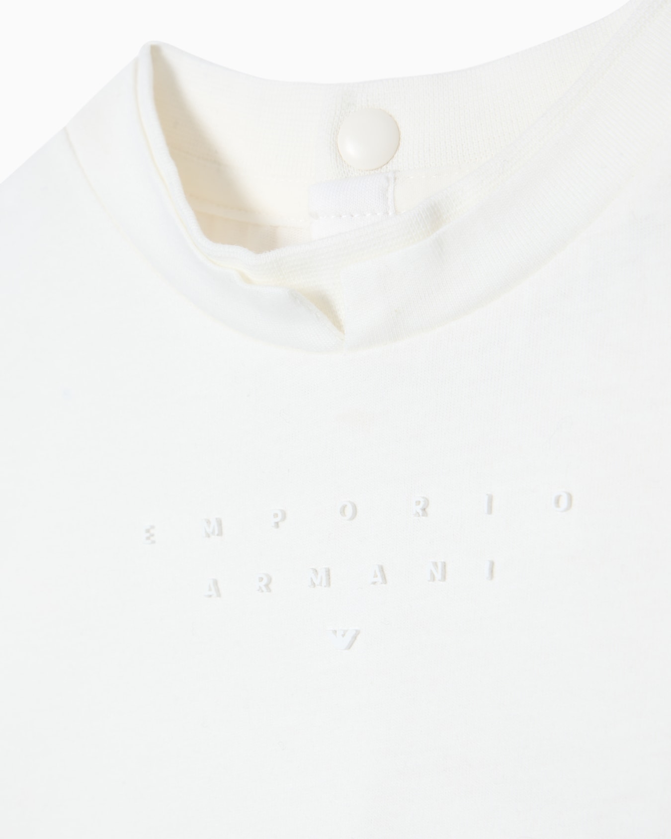 Completo T-shirt e bermuda in jersey interlock Slide 1
