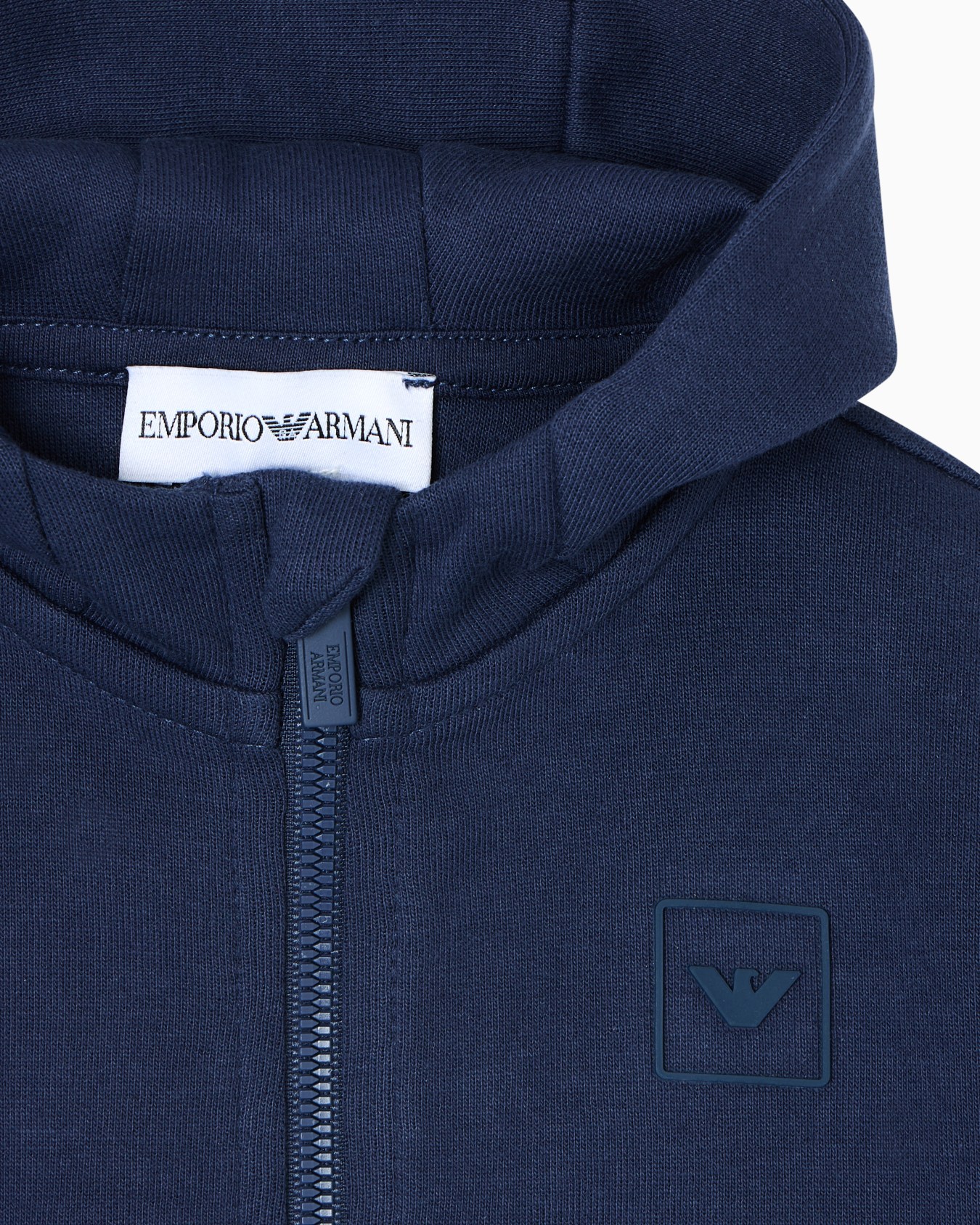 Tracksuit with interlock jersey zip-up sweatshirt and trousers Slide 1