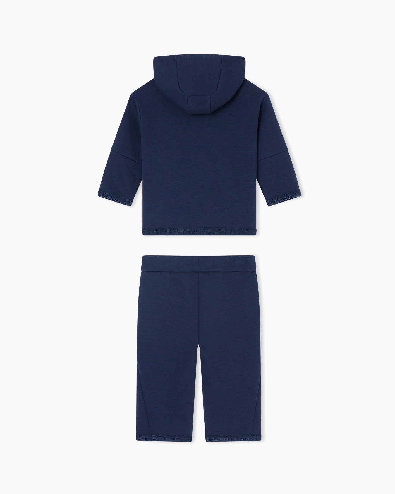 Tracksuit with interlock jersey zip-up sweatshirt and trousers Slide 2