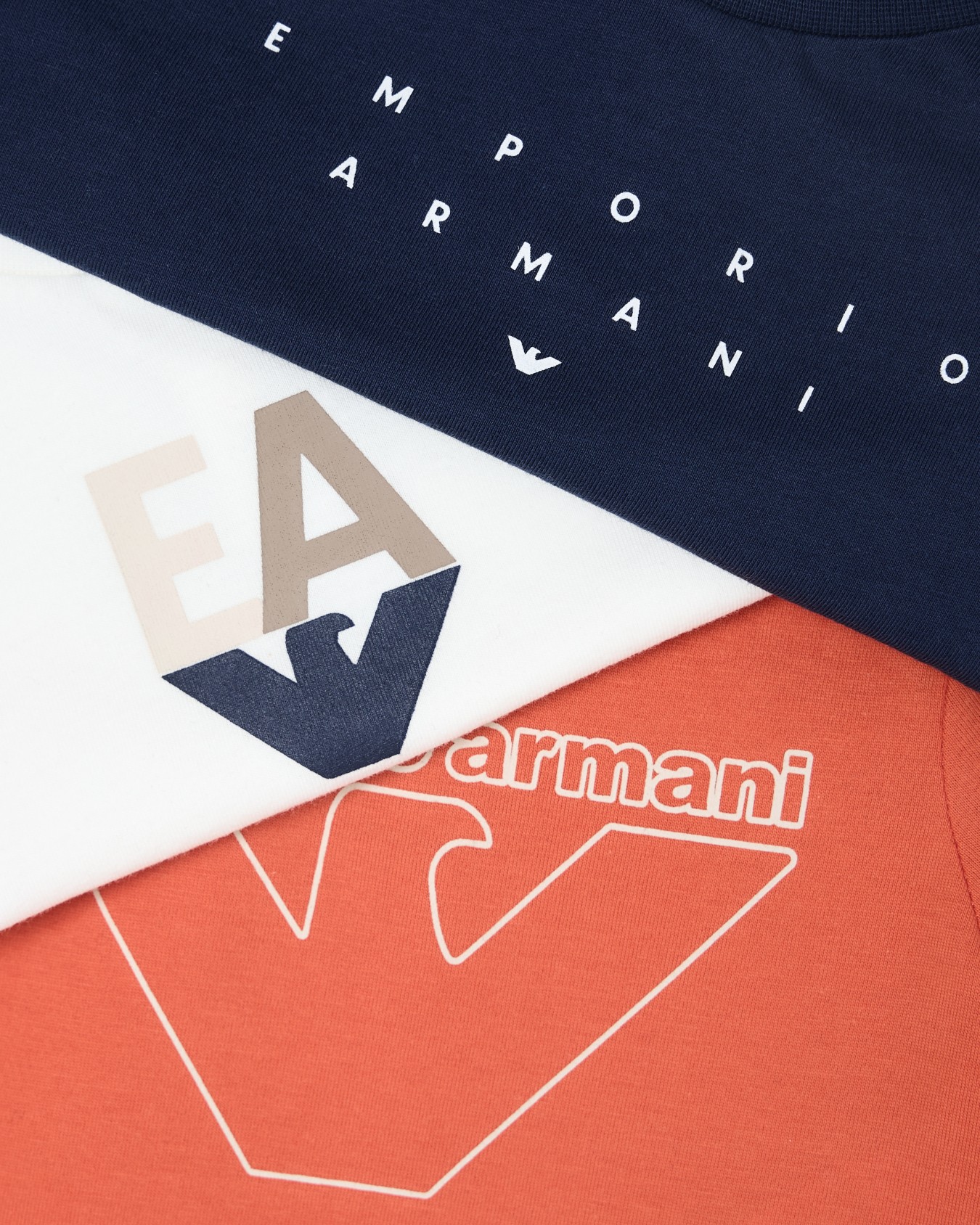 Three-pack of ASV jersey T-shirts with logo print Slide 1