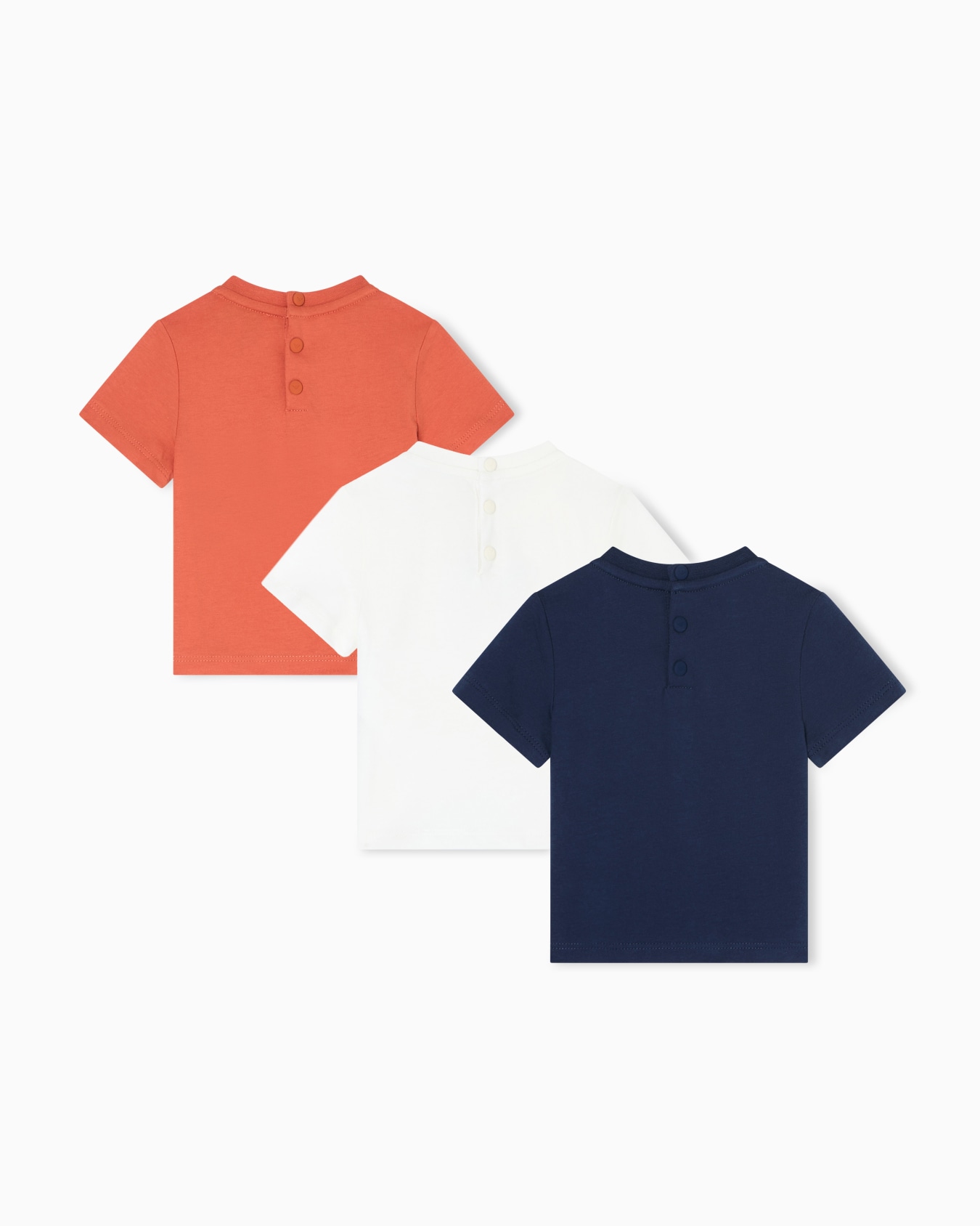 Three-pack of ASV jersey T-shirts with logo print Slide 2