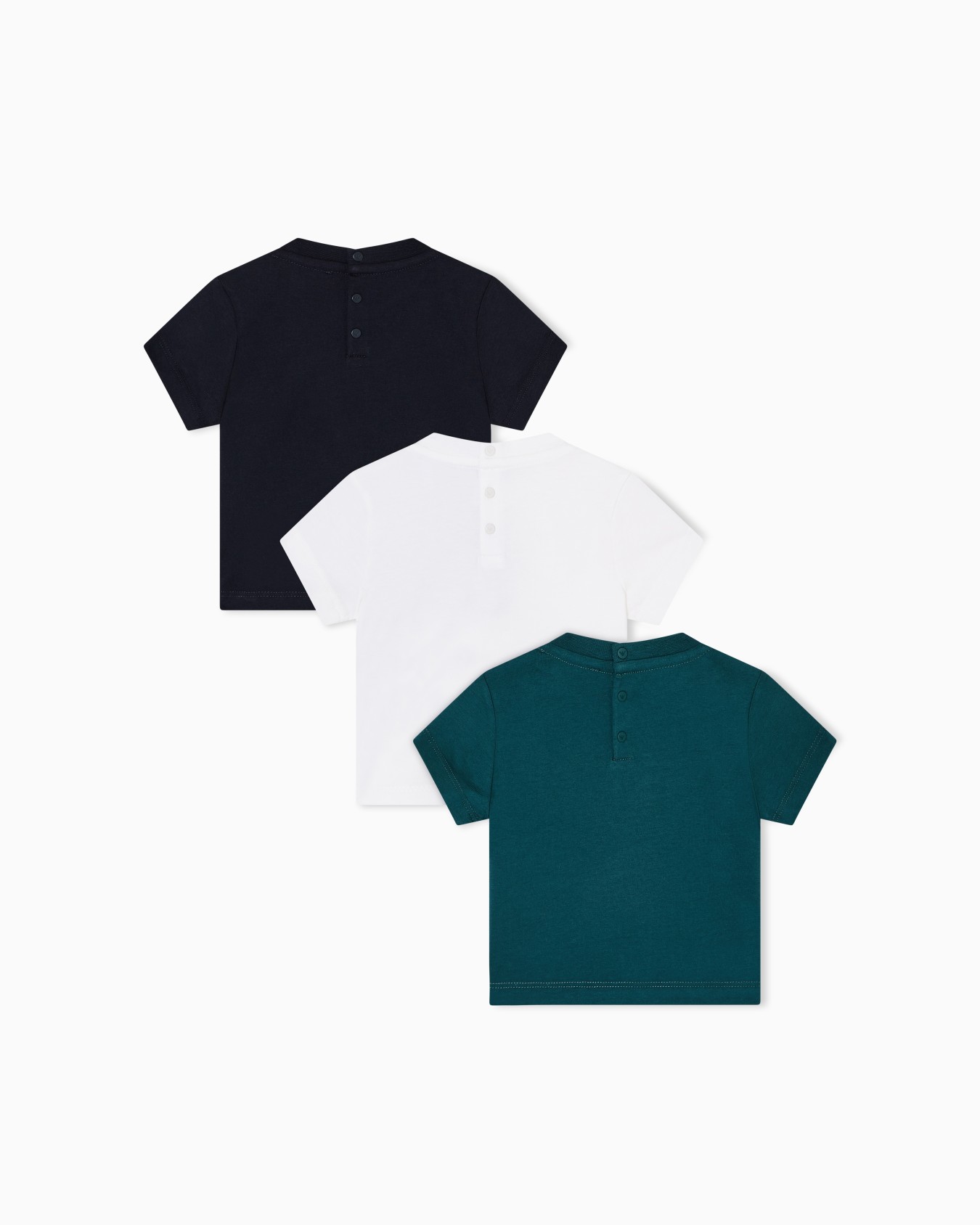 Three-pack of ASV jersey T-shirts with logo print Slide 2