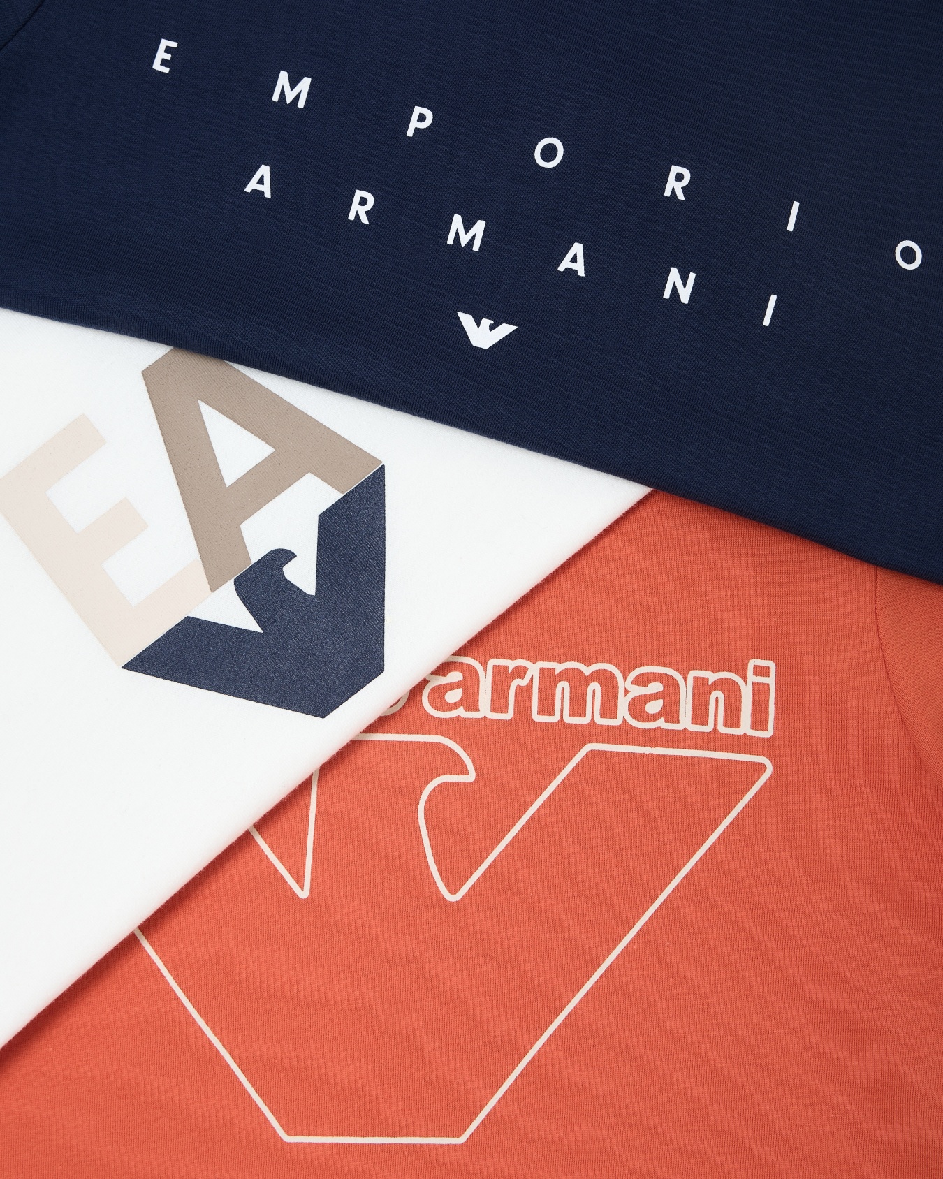 Three-pack of ASV jersey T-shirts with logo print Slide 1