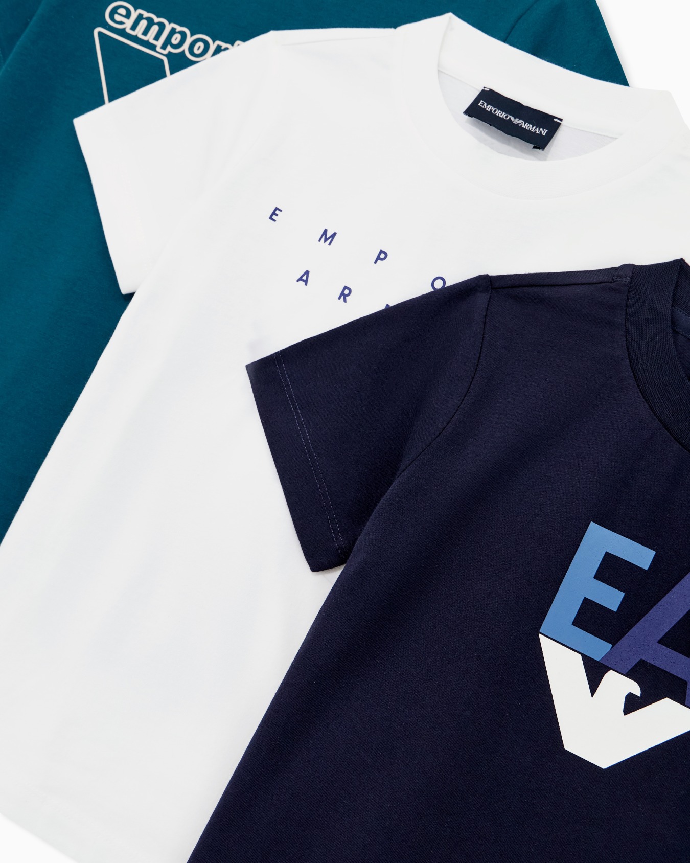 Three-pack of ASV jersey T-shirts with logo print Slide 1