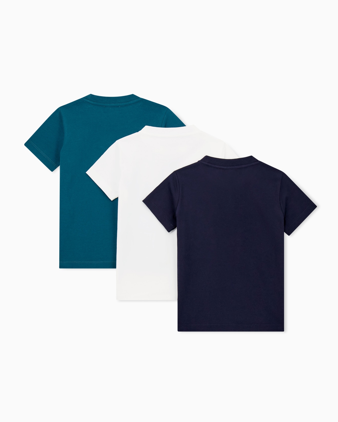 Three-pack of ASV jersey T-shirts with logo print Slide 2