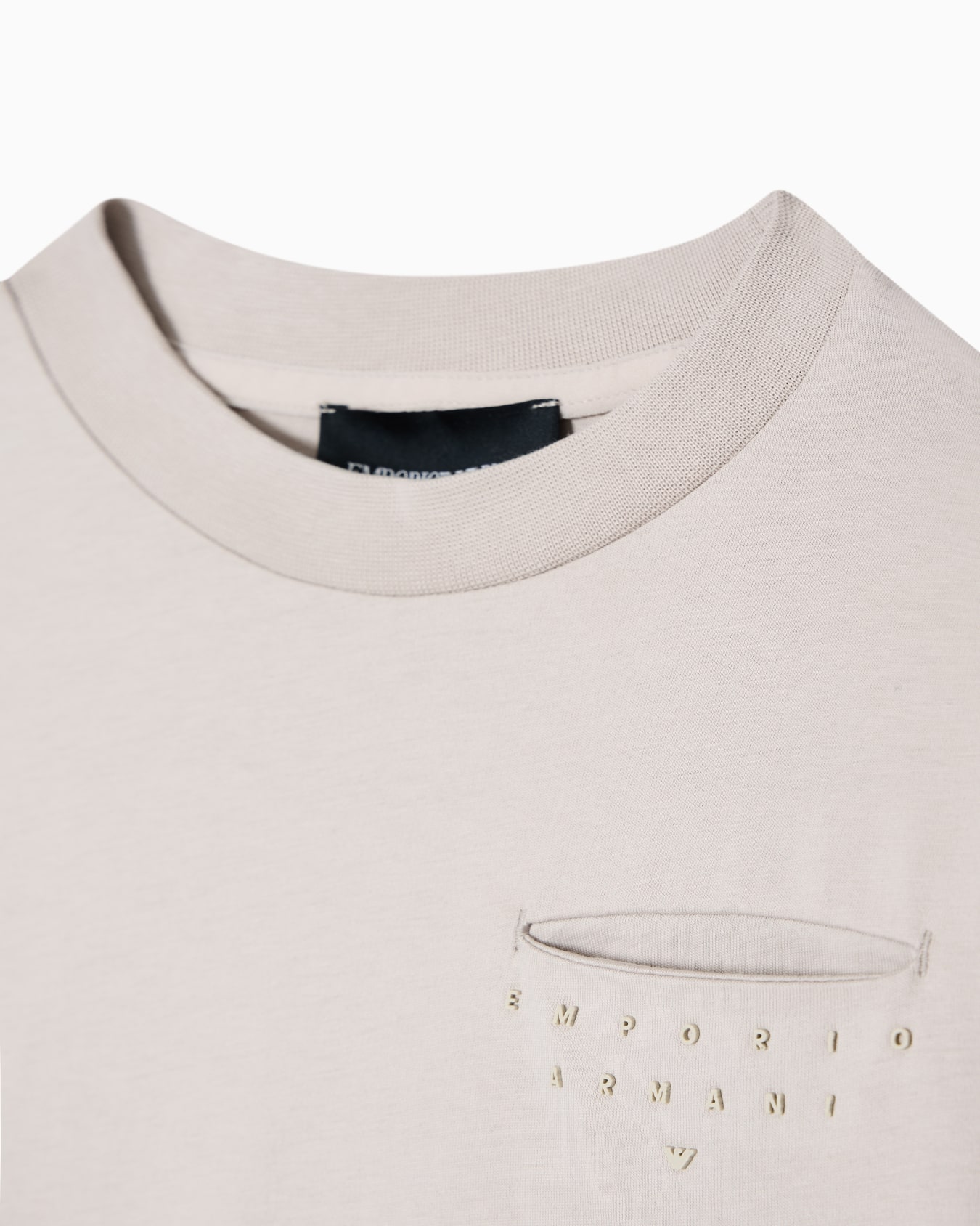 Completo T-shirt e bermuda in jersey interlock Slide 1