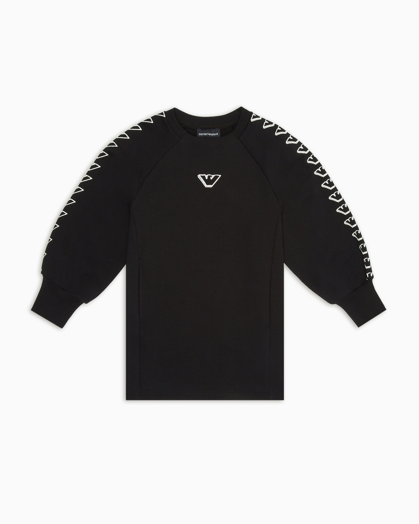 EA Crew jersey-fleece dress with eagle design Slide 0