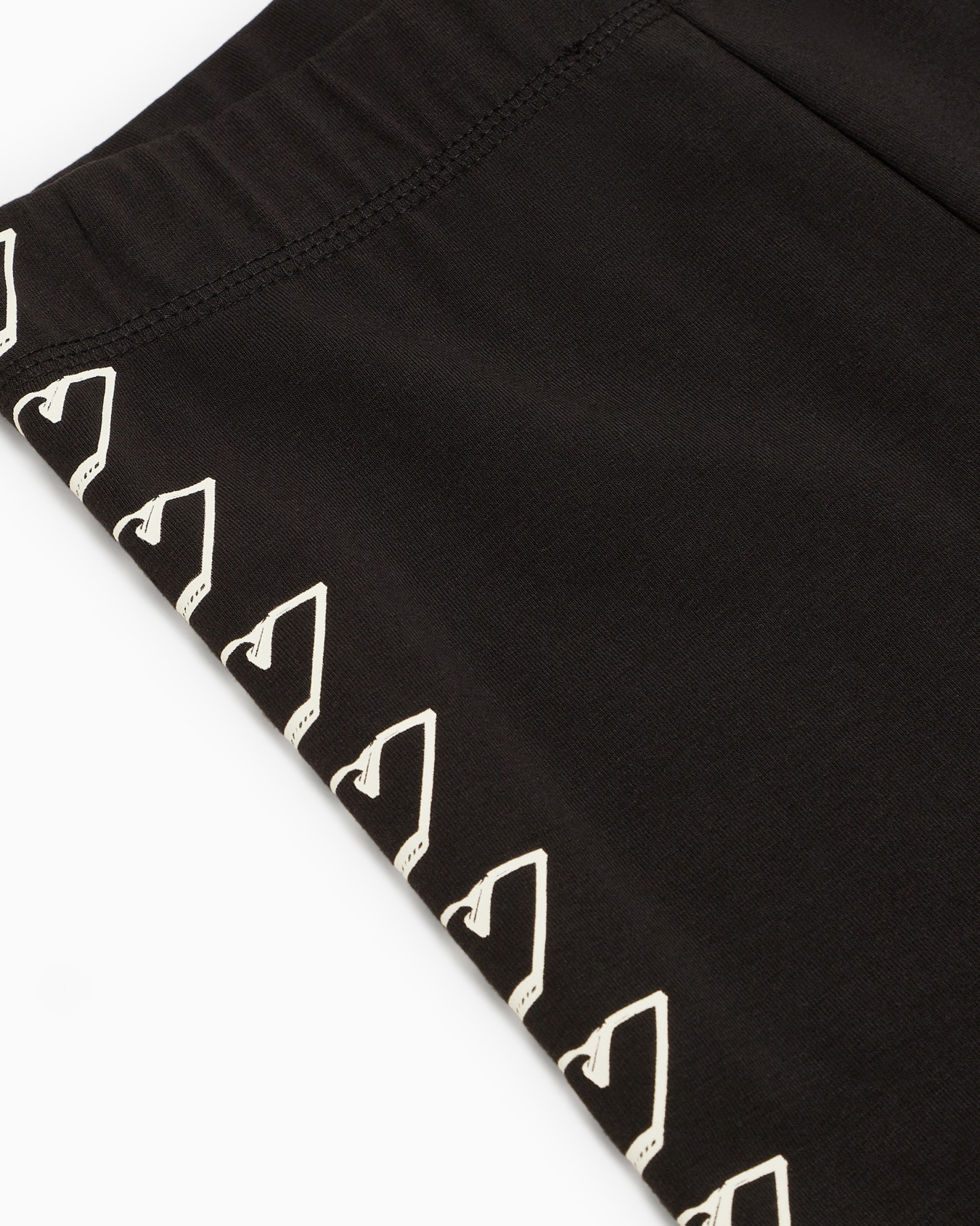 Legging en jersey stretch avec graphisme aigles EA Crew Diapositive 1