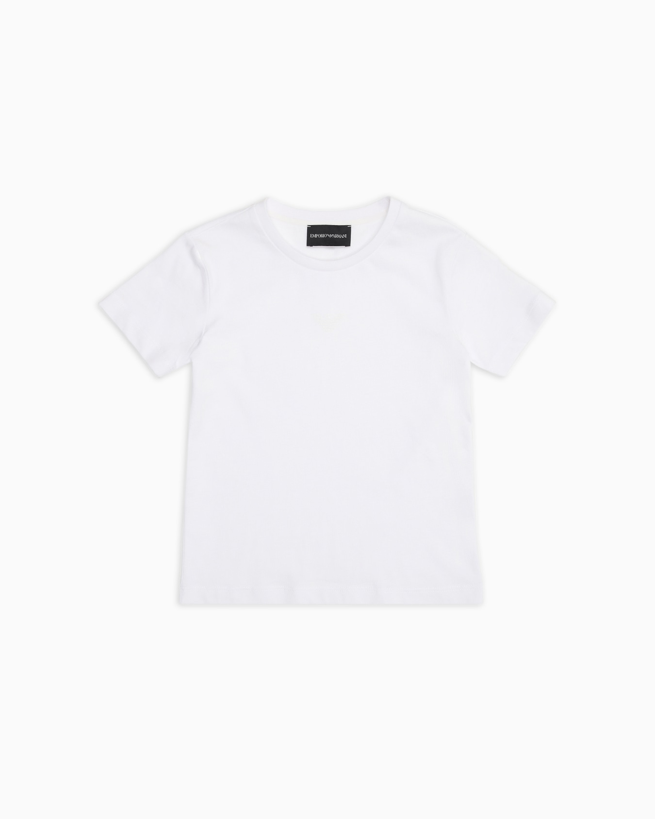 Jersey T-shirt with glitter eagle Slide 0