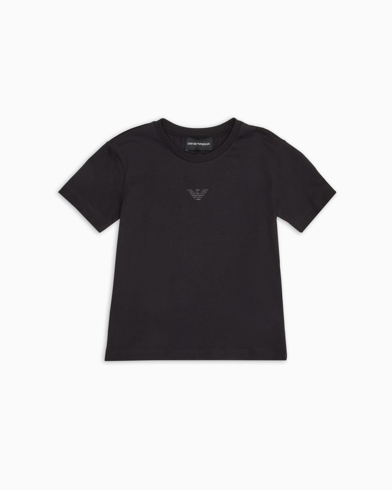 T-shirt en jersey avec aigle pailleté Diapositive 0