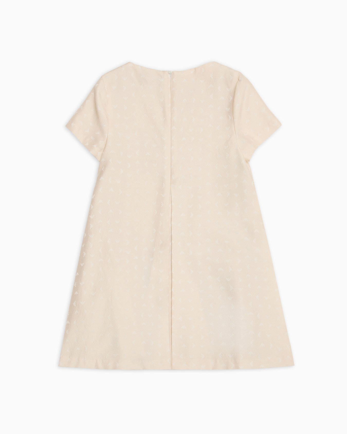Vestido con bordado integral de microáguilas  Diapositiva 2