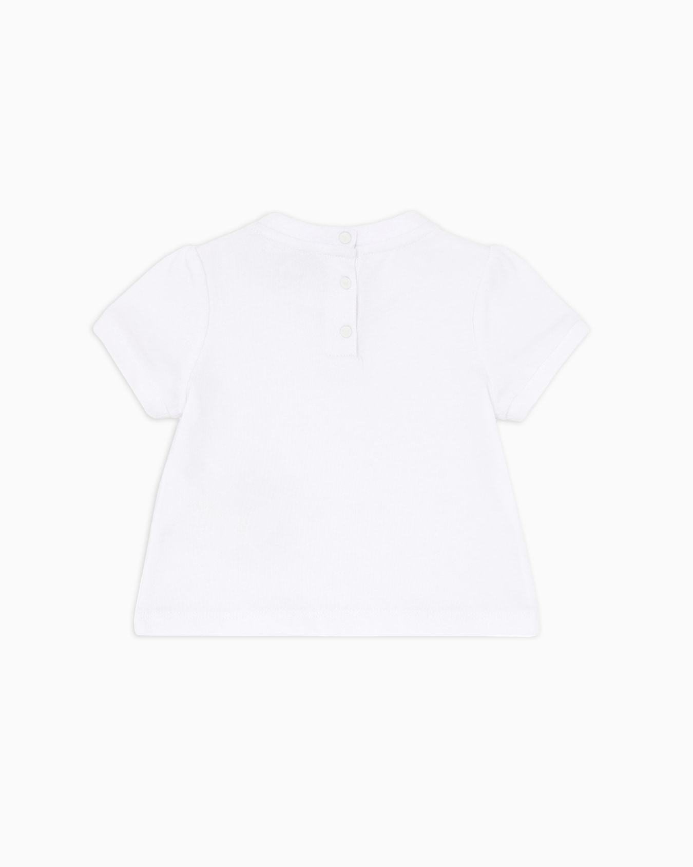 Jersey T-shirt with glitter eagle Slide 2