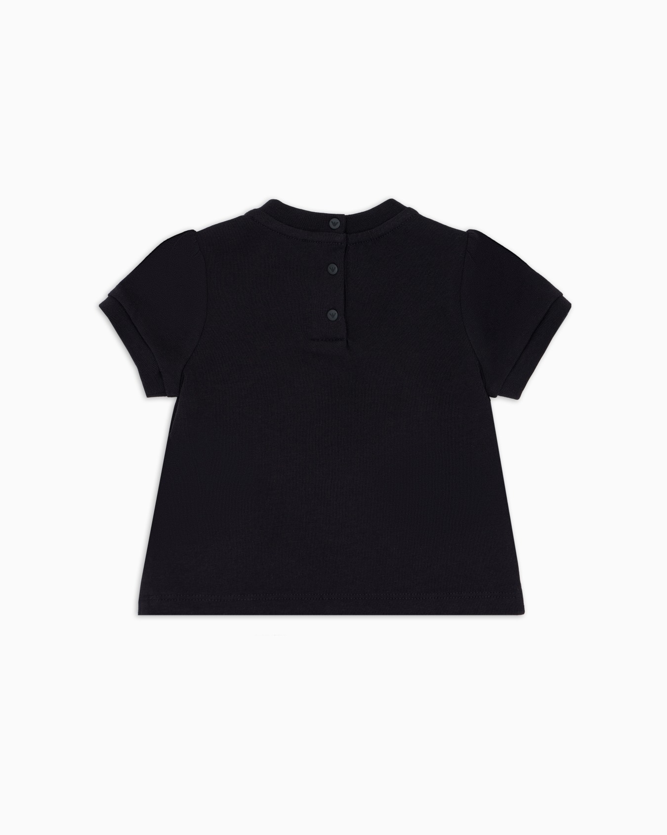 Jersey T-shirt with glitter eagle Slide 2
