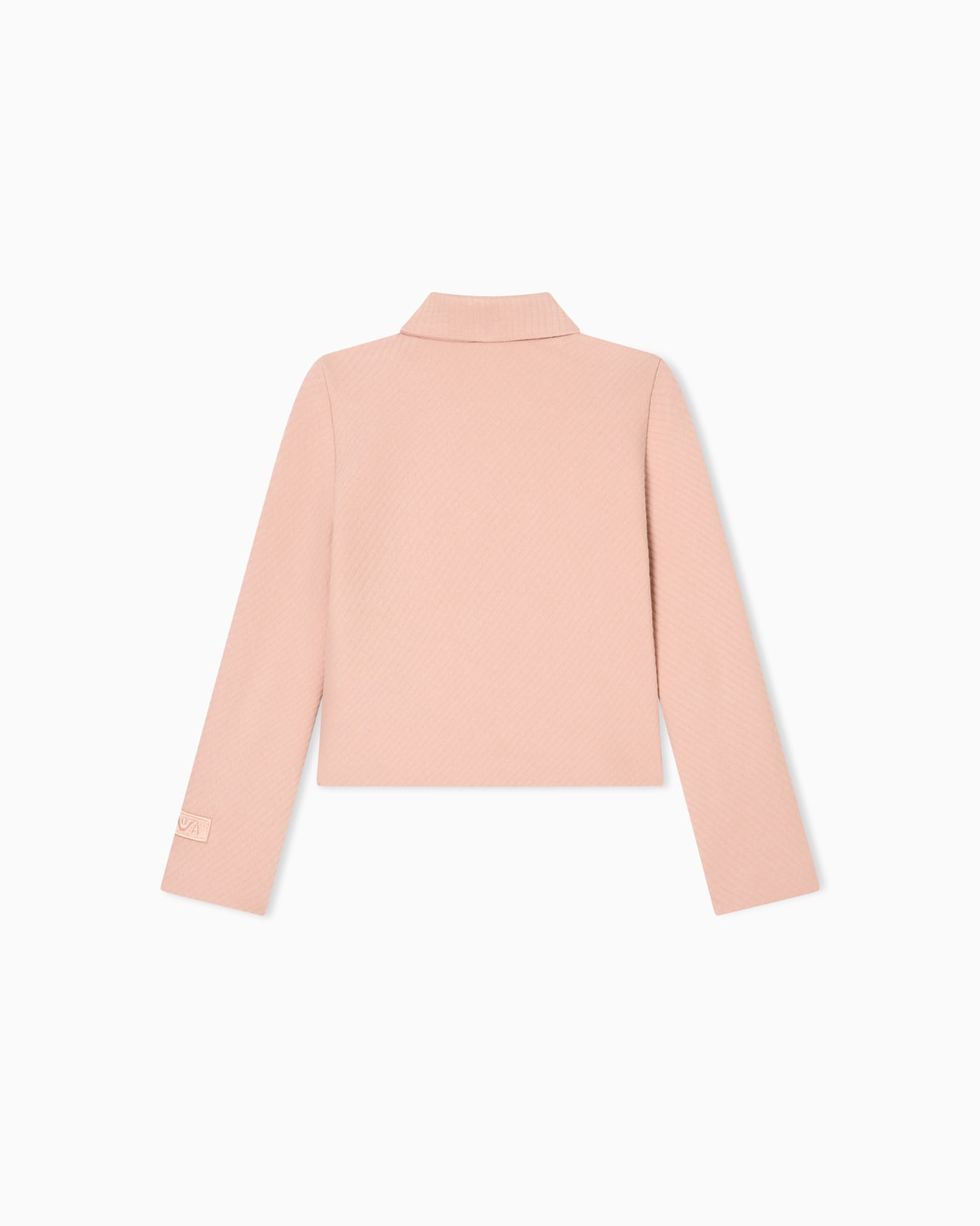 Quilted jersey double-breasted jacket Slide 2