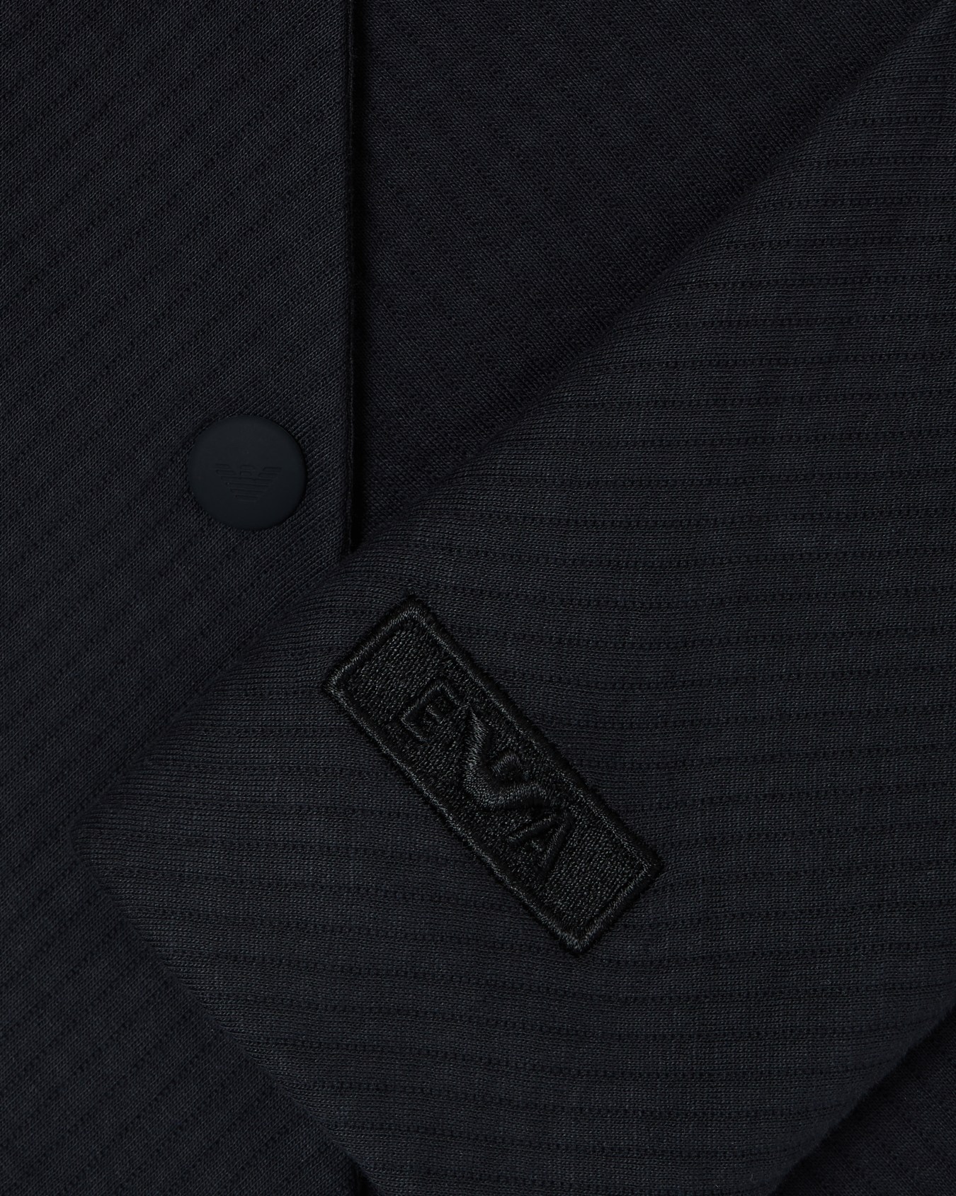 Veste croisée en jersey matelassé Diapositive 1