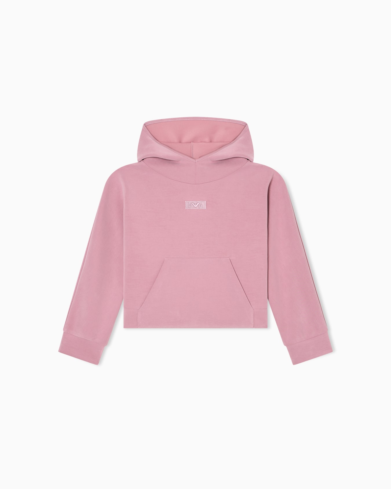 Cupro-Kleid mit Kapuze Folie 0