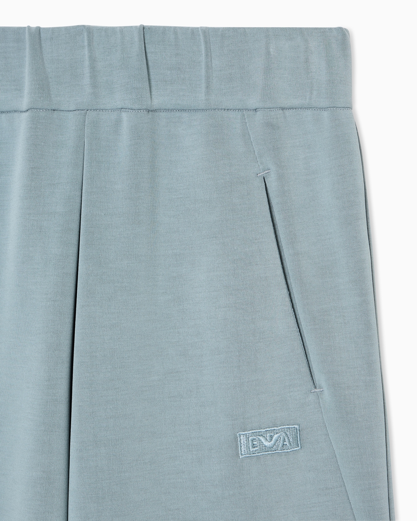 Cupro trousers with an elasticated waist Slide 1