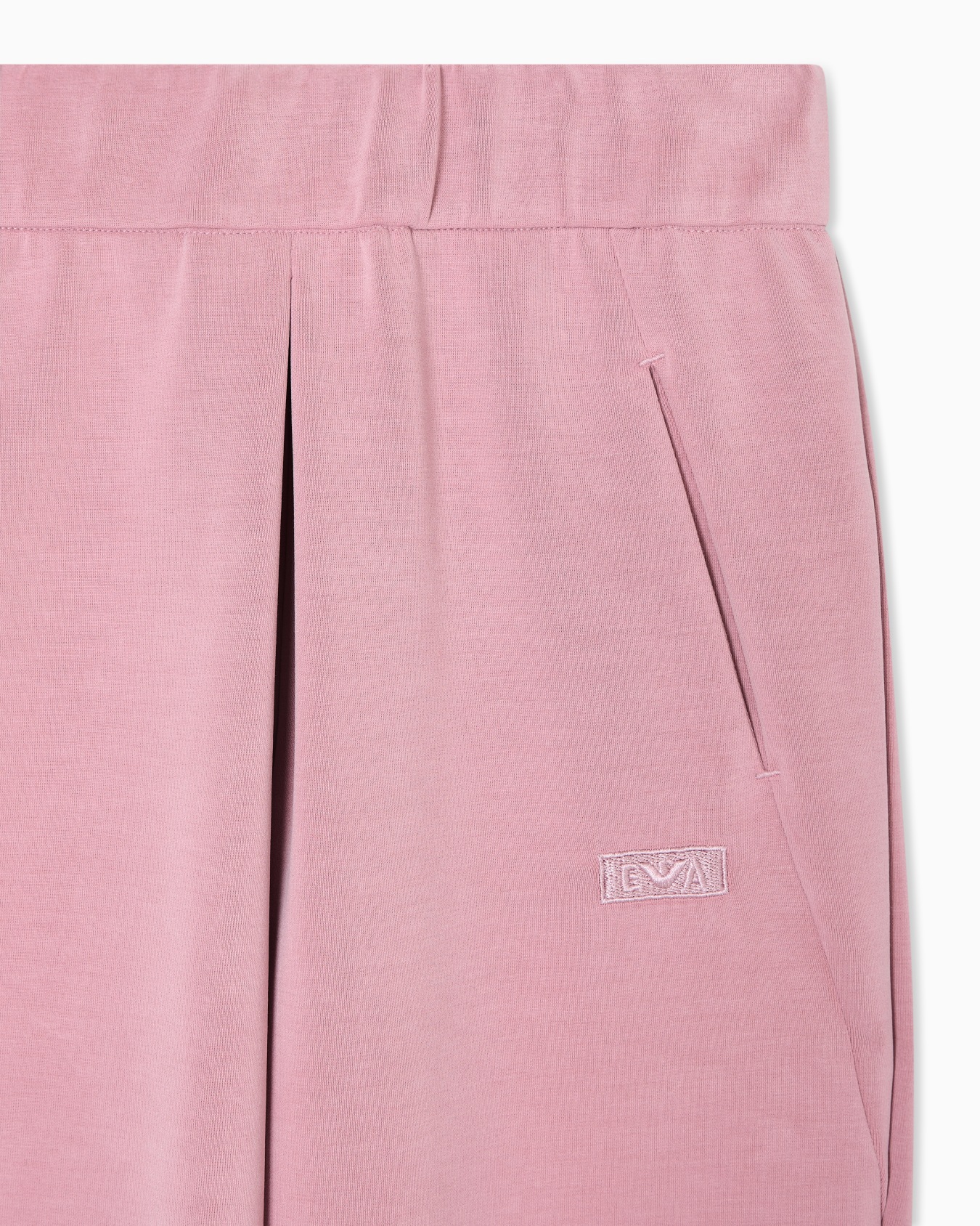 Cupro trousers with an elasticated waist Slide 1