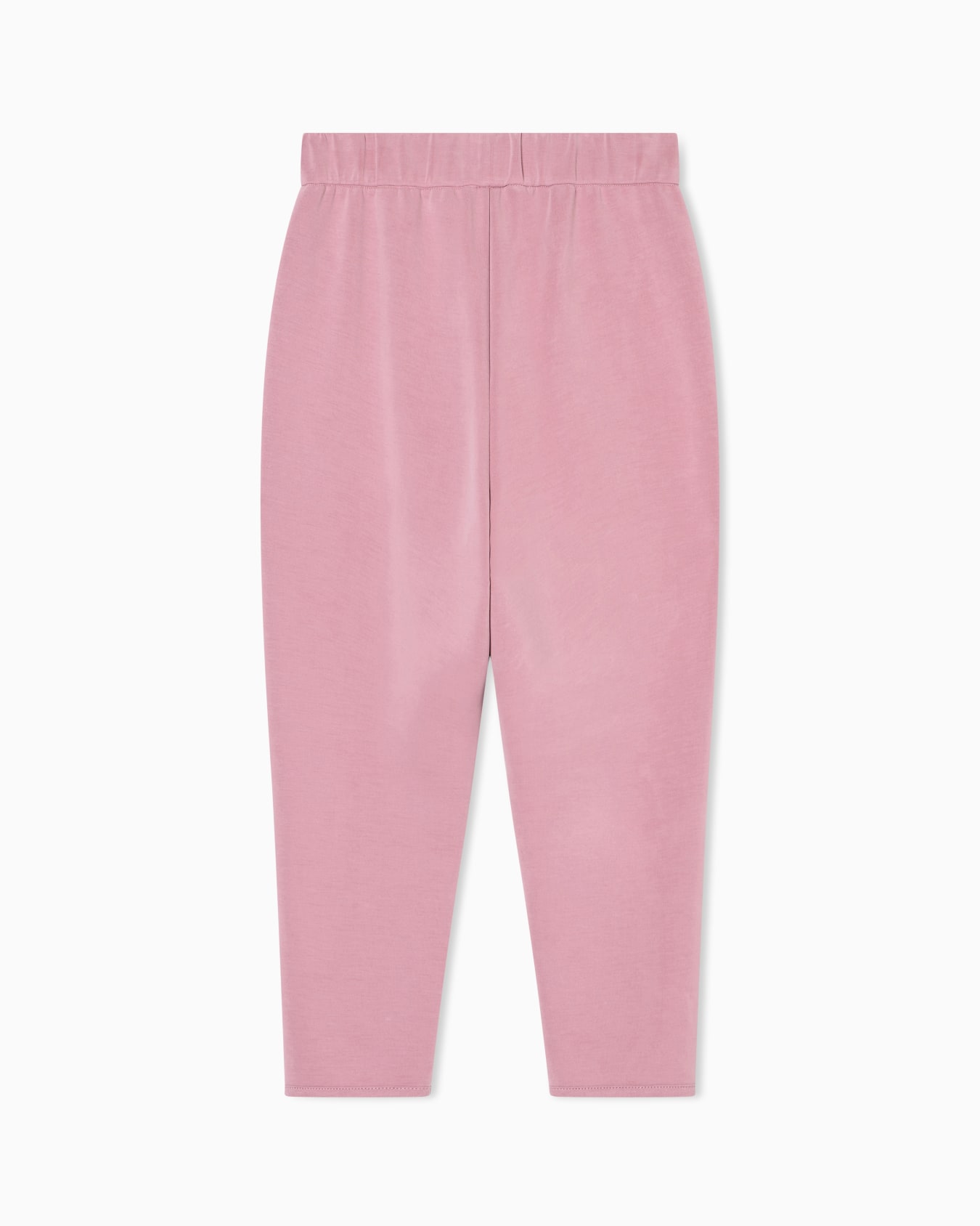 Cupro trousers with an elasticated waist Slide 2