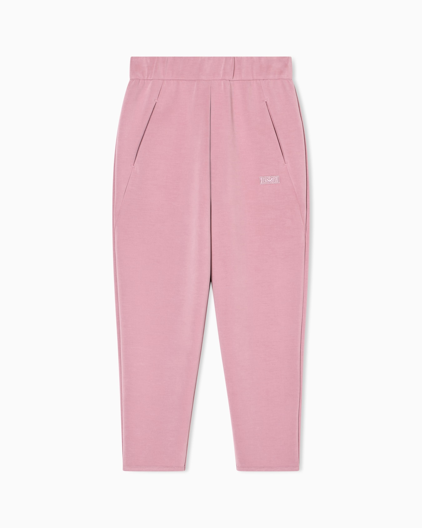 Cupro trousers with an elasticated waist Slide 0