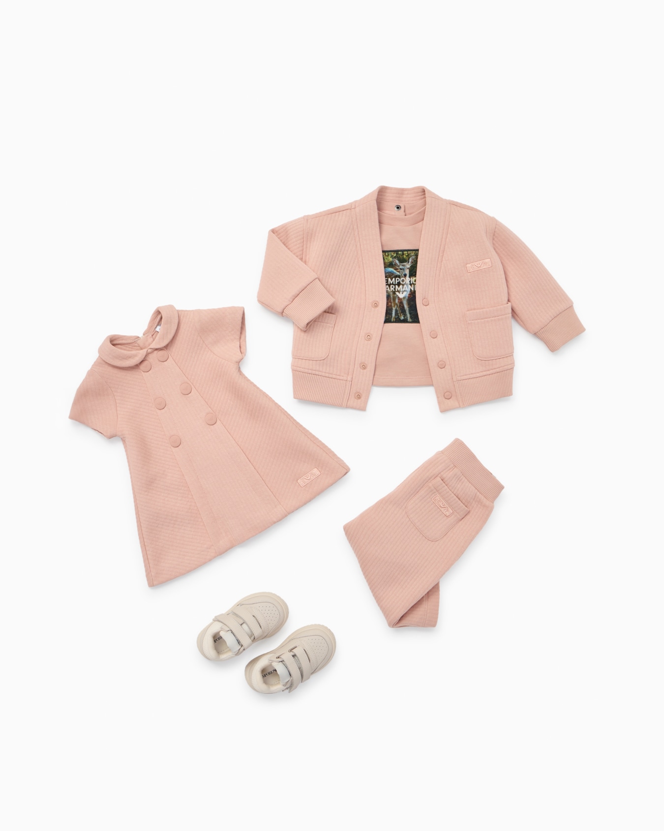 Quilted jersey dress Slide 3