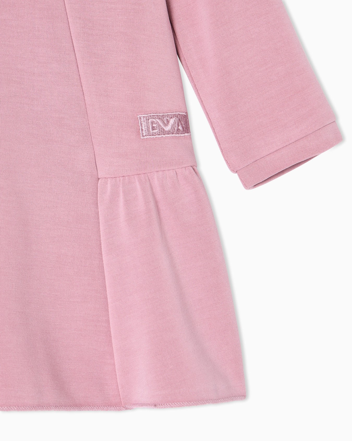Robe en cupro avec volant Diapositive 1