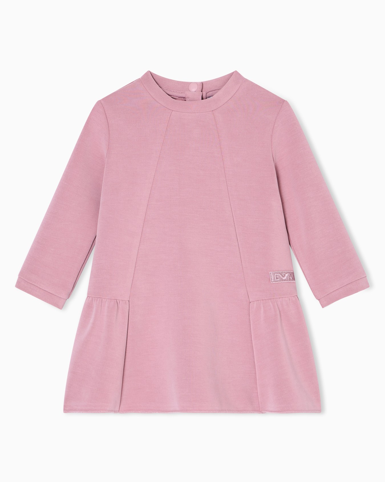 Robe en cupro avec volant Diapositive 0