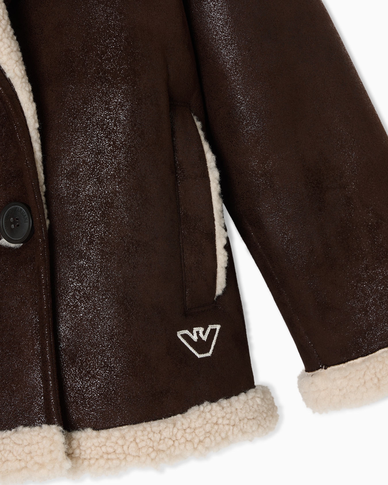 Montone effetto shearling Slide 3
