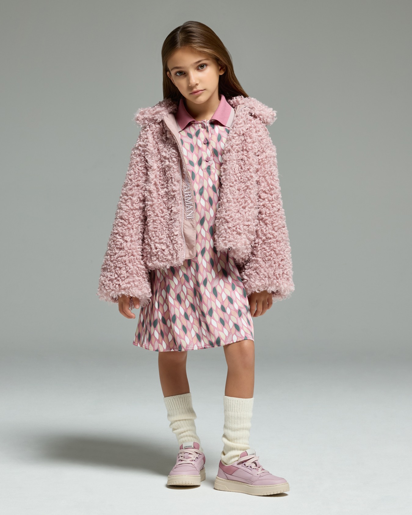 Blouson in teddy-effect fabric Slide 3
