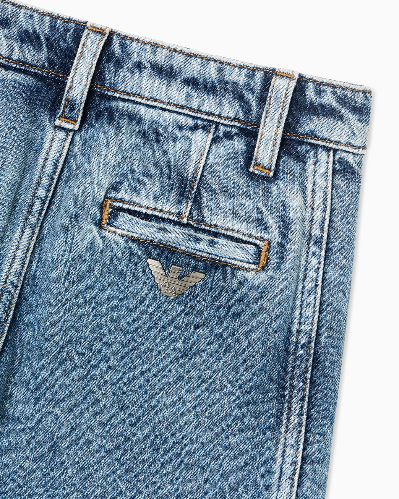 Jeans comfort wide leg in denim Slide 3