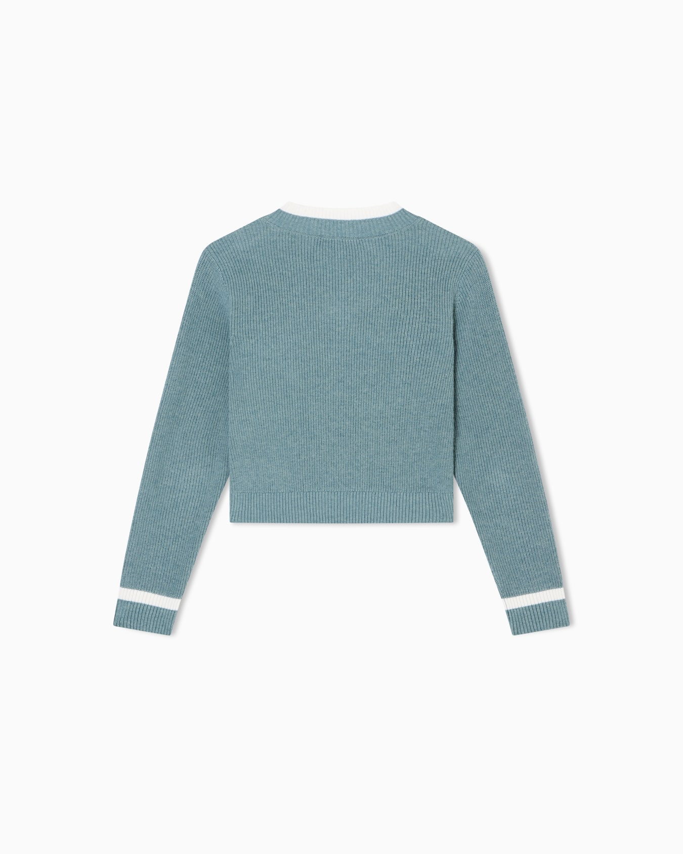 V-neck jumper in a wool blend Slide 2