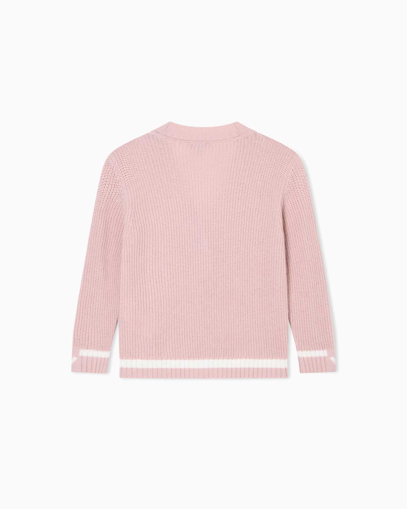 Wool-blend V-neck cardigan Slide 2