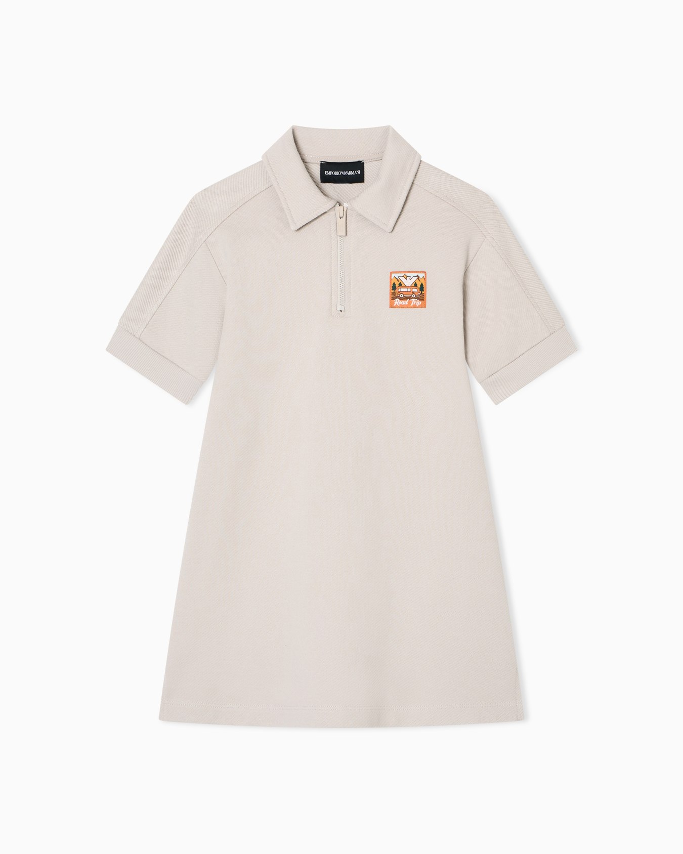 Robe ASV en jersey interlock biologique avec écusson Manga Bear Crew Diapositive 0