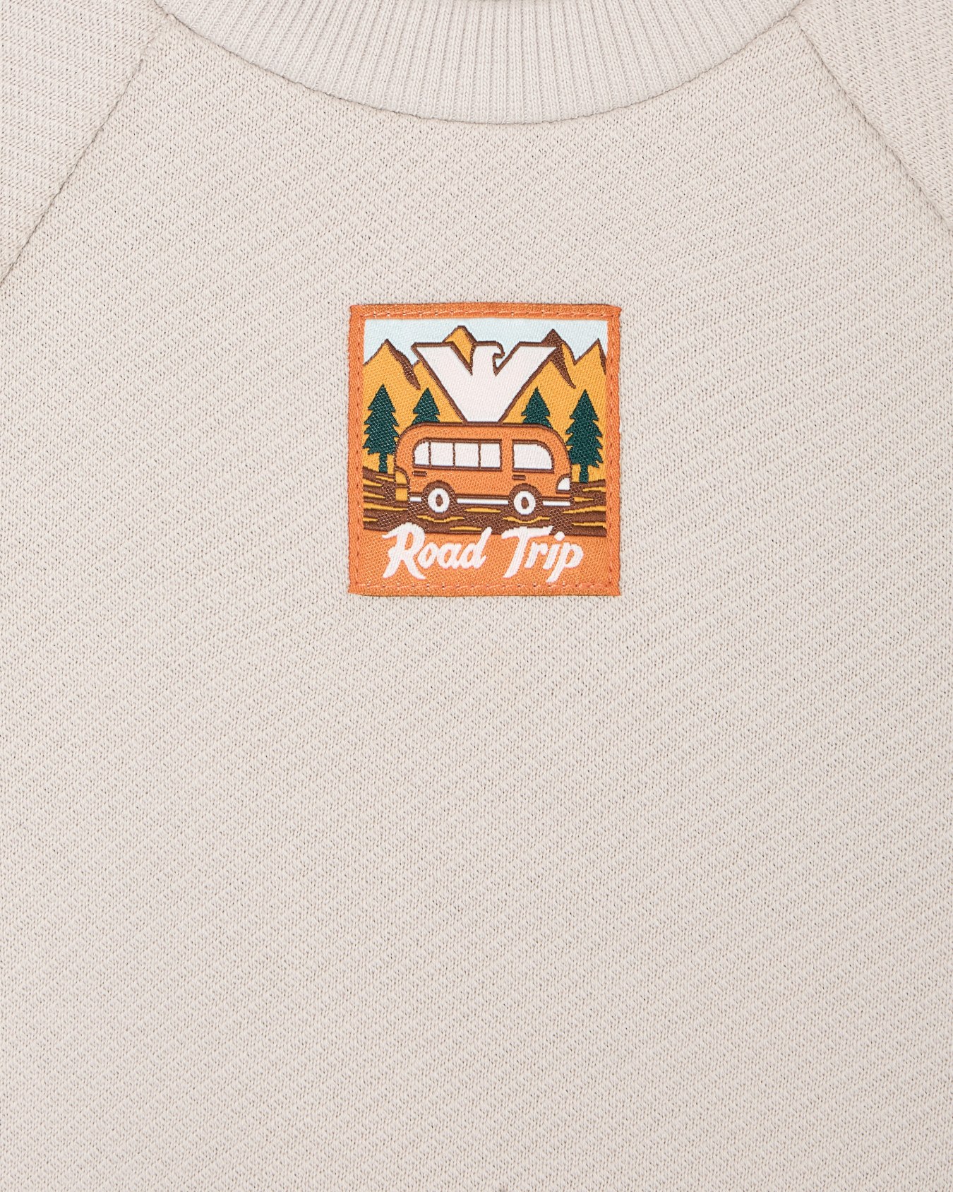 ASV organic interlock jersey dress with Manga Bear Crew patch Slide 1