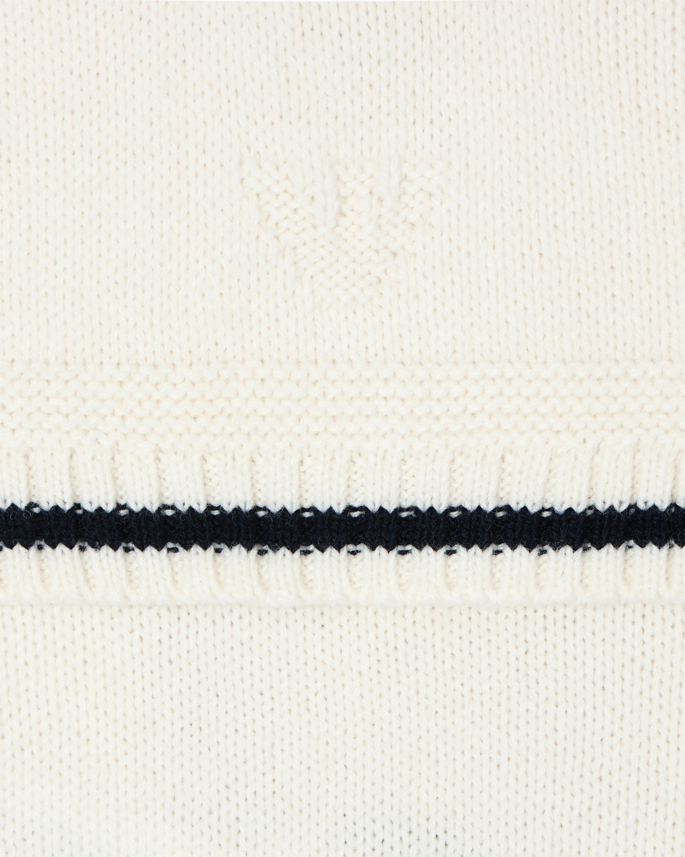 Cardigan in a virgin wool blend with flap Slide 1