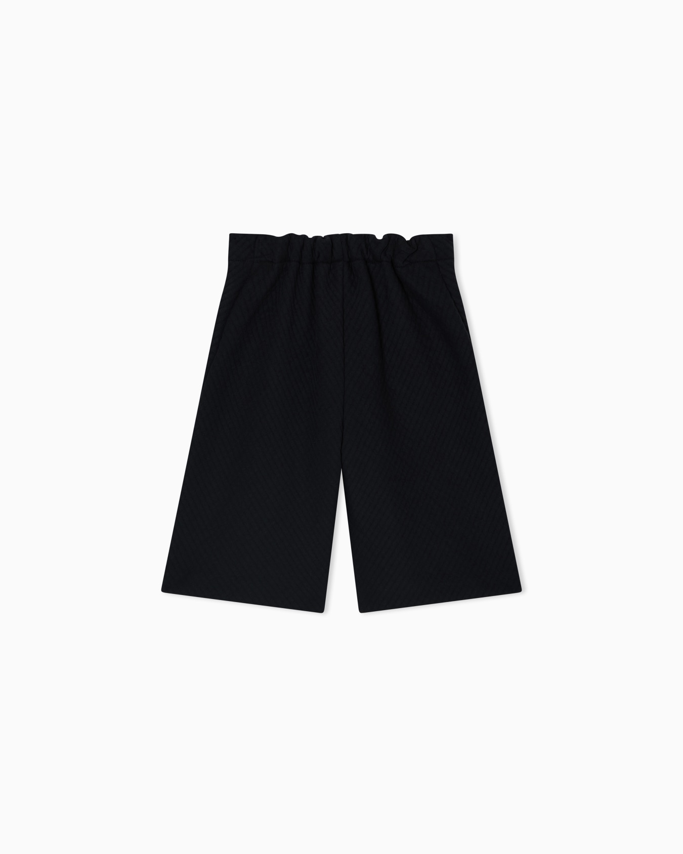 Pantaloni a vita alta in jersey matelassé Slide 2