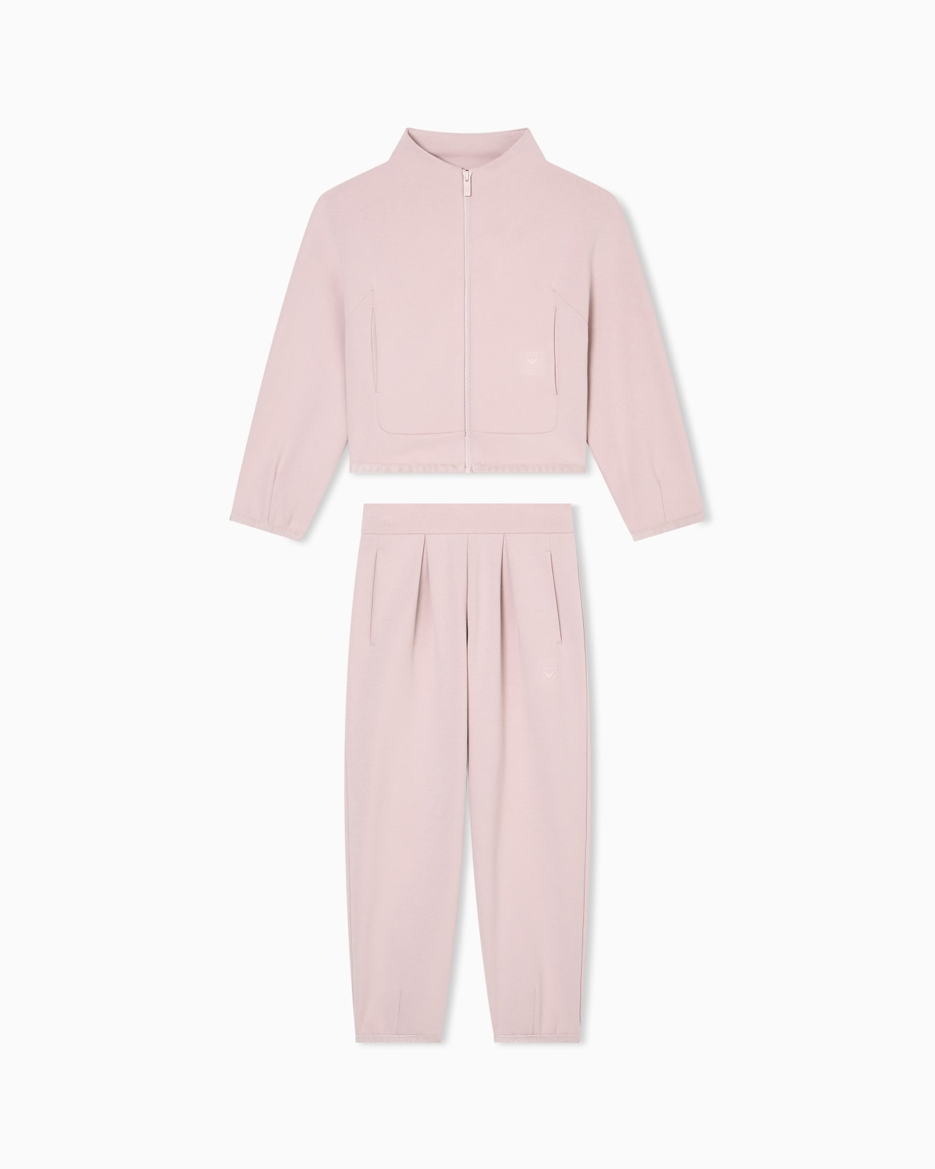 ASV interlock jersey tracksuit with full-zip sweatshirt Slide 0