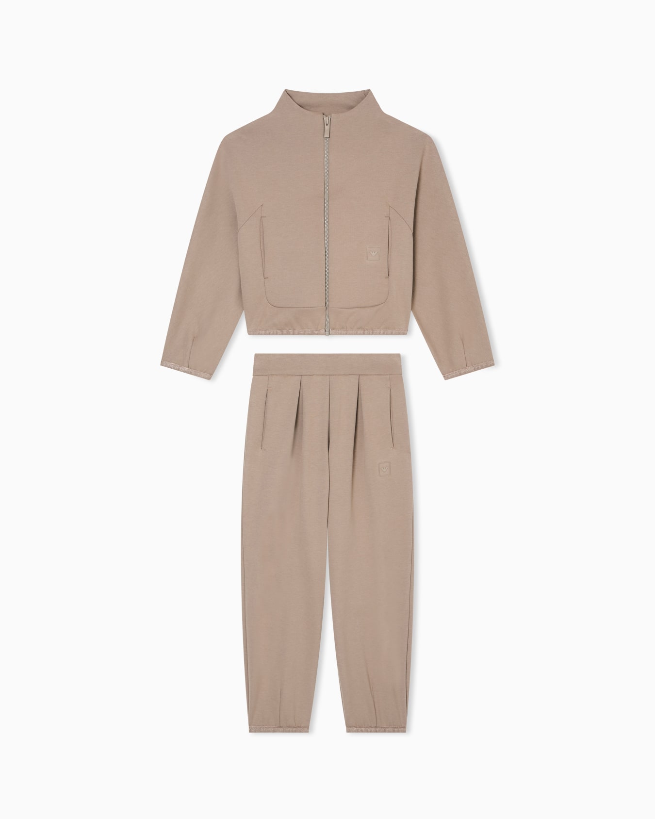 ASV interlock jersey tracksuit with full-zip sweatshirt Slide 0