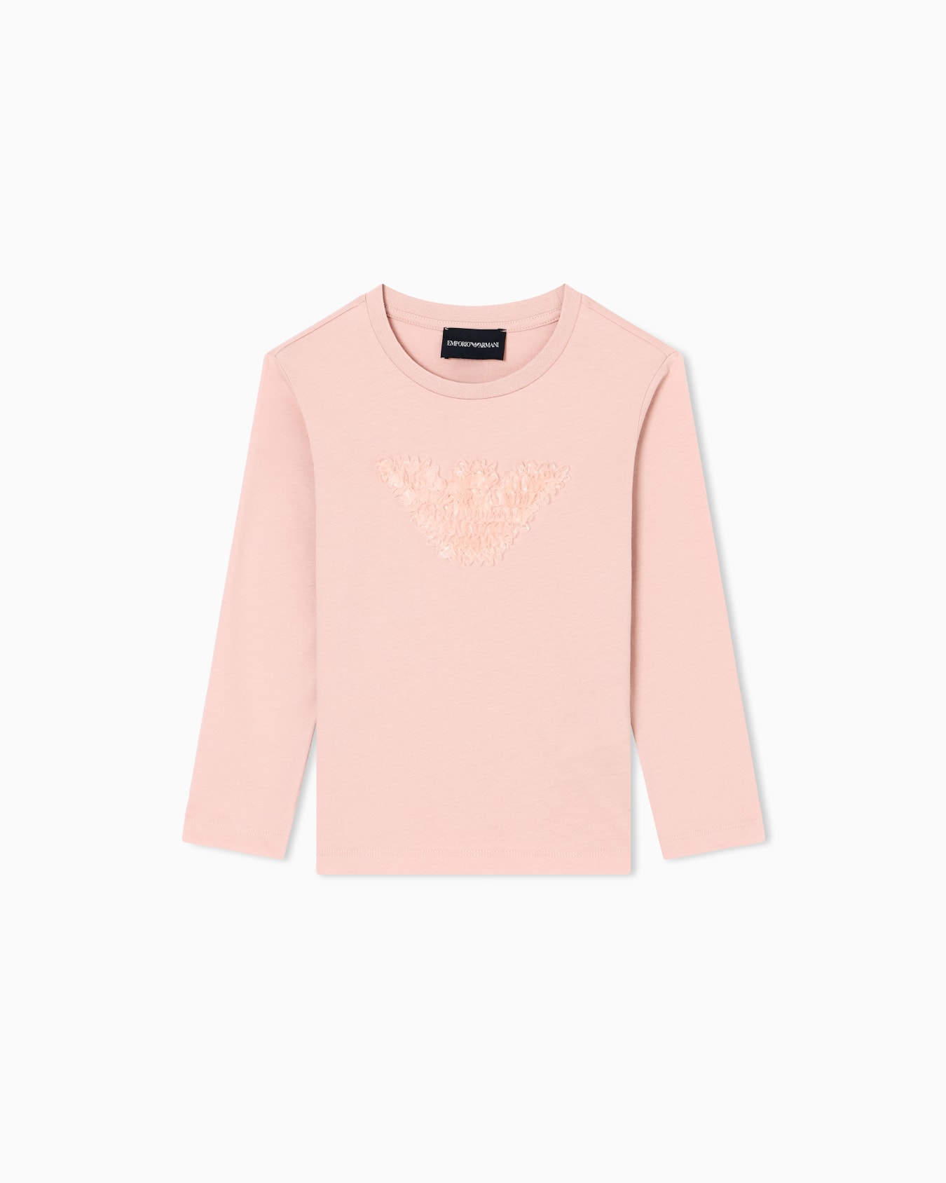 ASV jersey jumper with eagle and tulle ruffles Slide 0