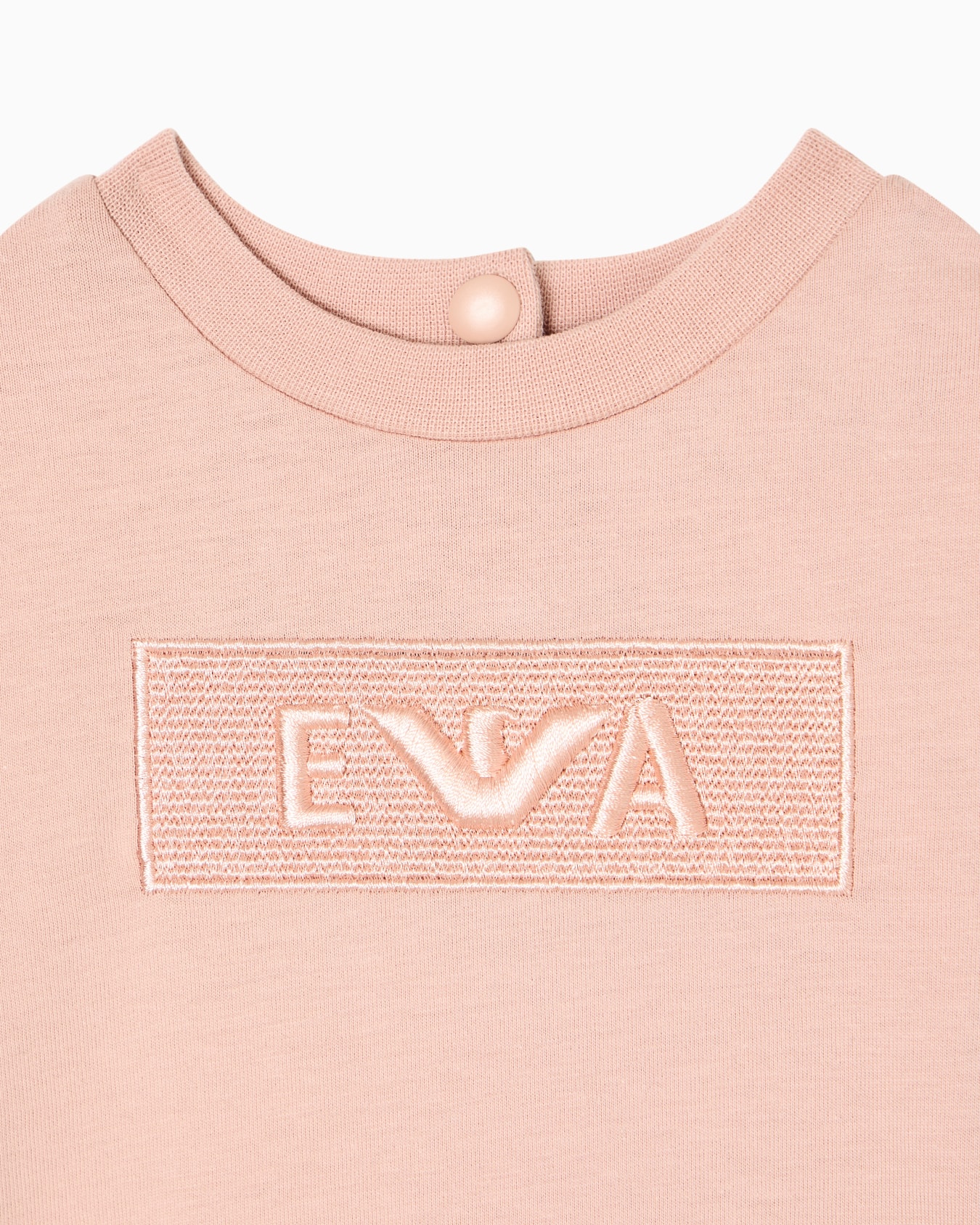 T-shirt in jersey con patch ricamo EA Slide 1